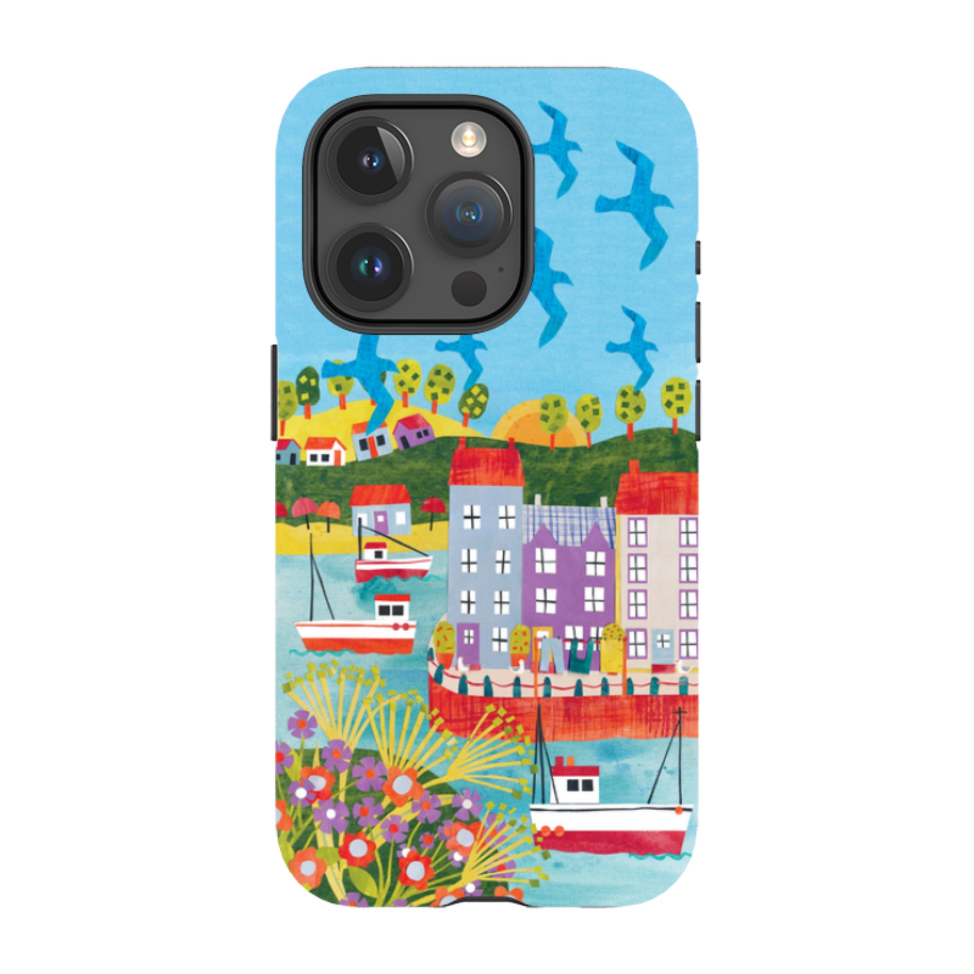 iPhone MagSafe Tough Case - Harbour Side By Tracey English