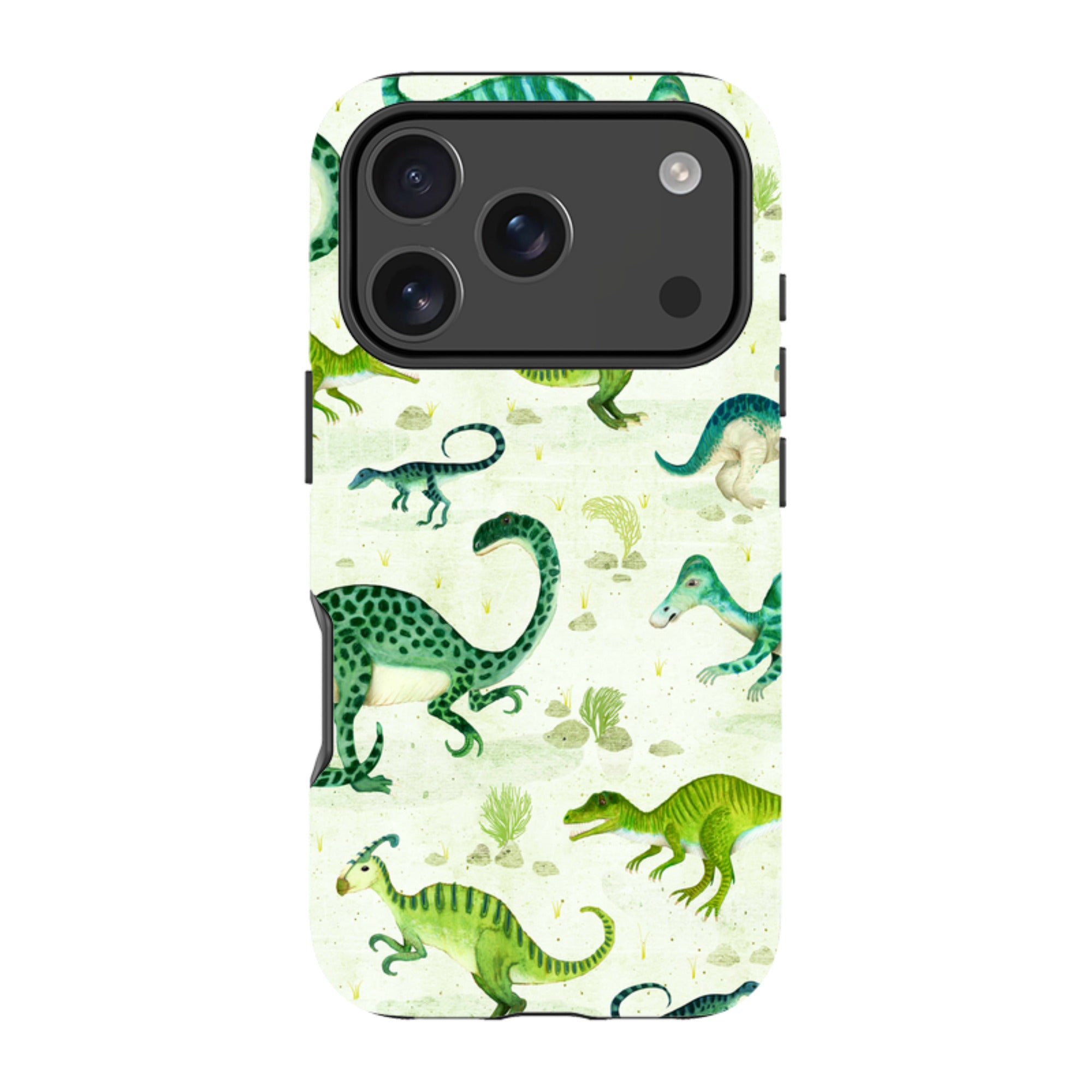 iPhone Tough Case - Dinoland By Katherine Quinn
