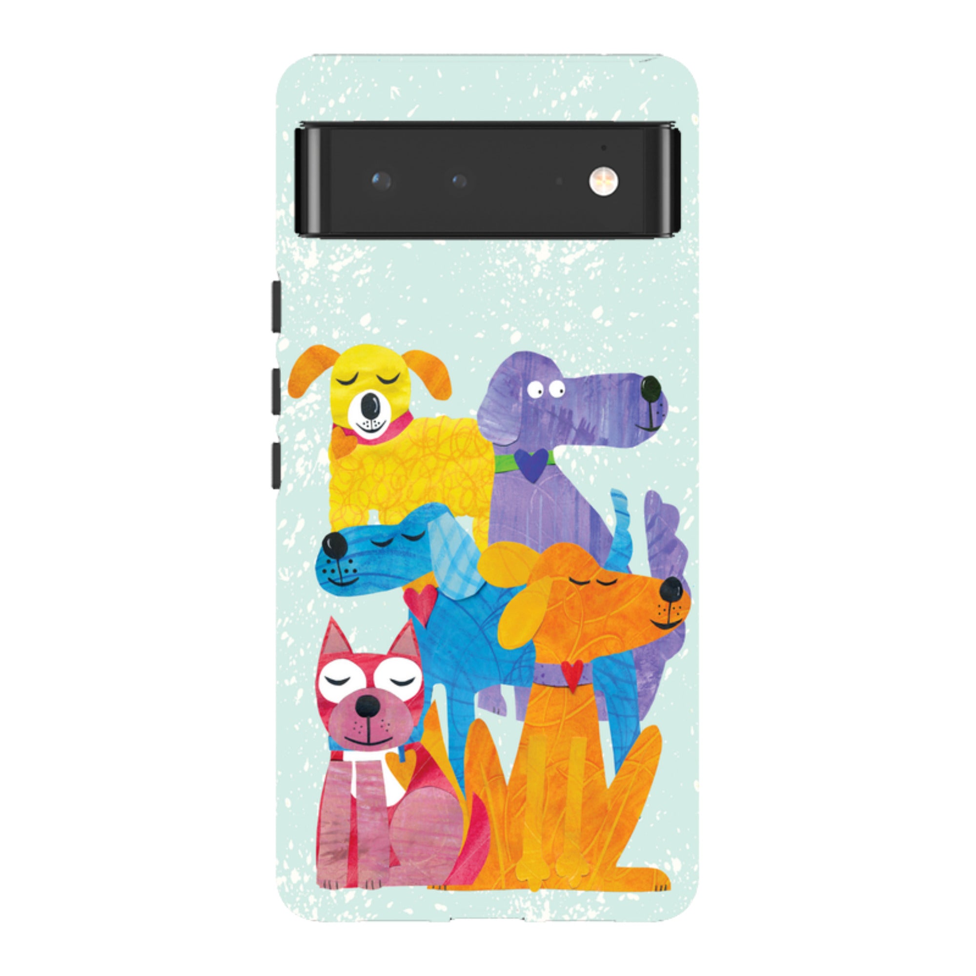 Google Tough Case - Patch Work Pups By Tracey English