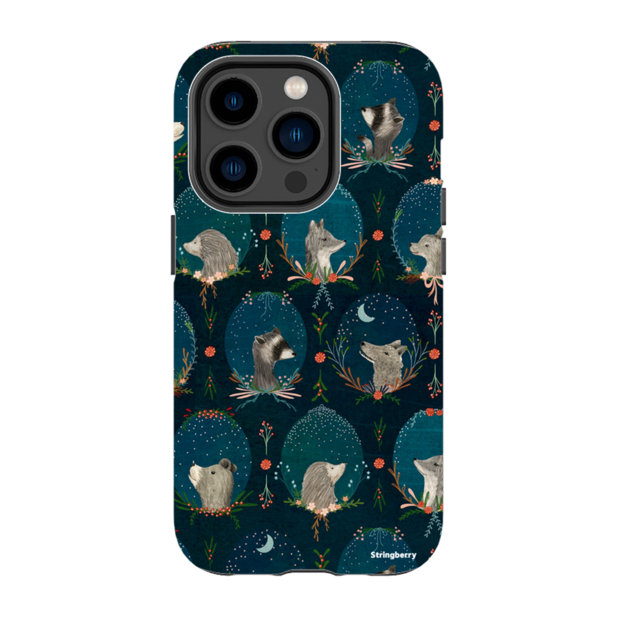 iPhone MagSafe Tough Case - Winter Collage By Katherine Quinn