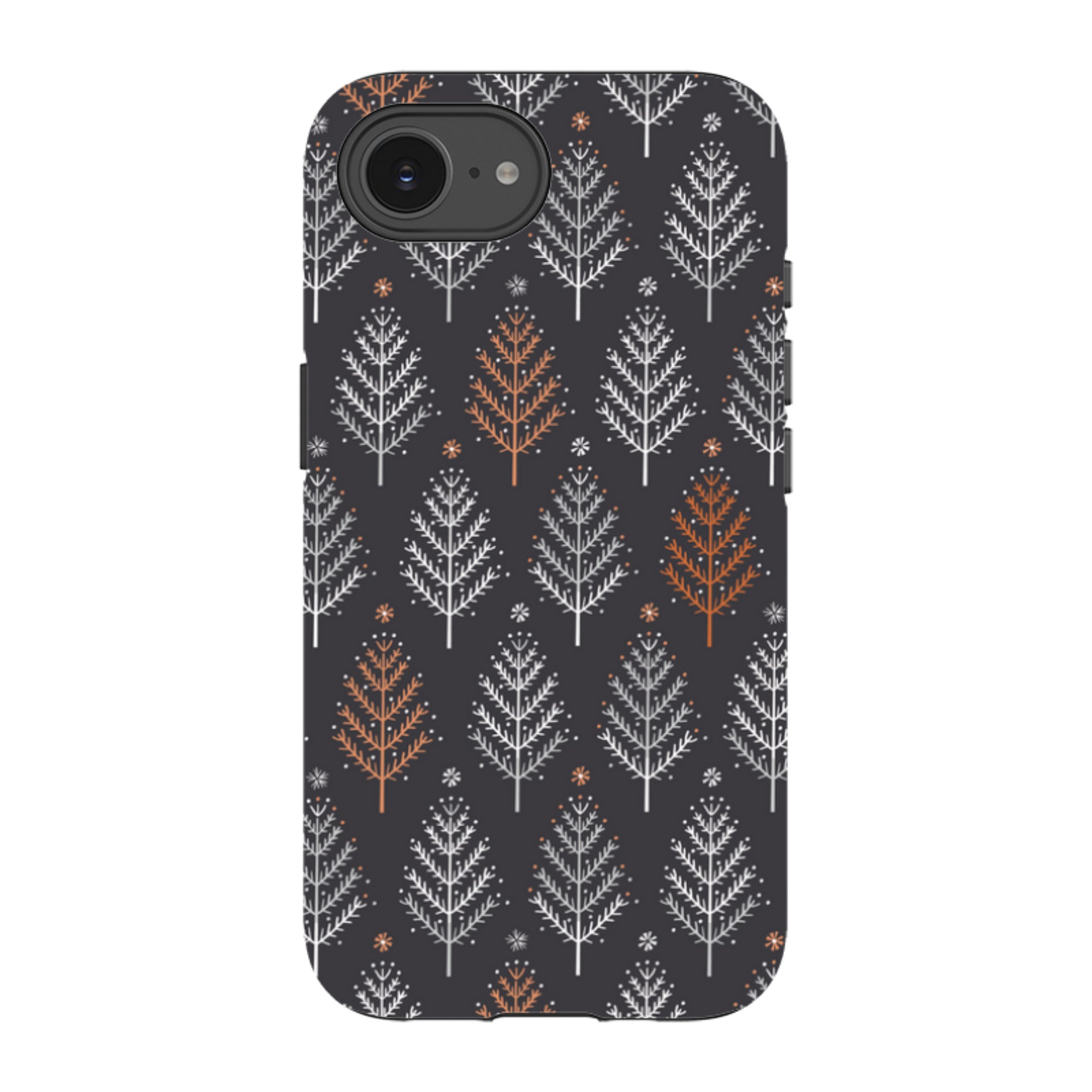 iPhone Tough Case - Winterfold Trees By Ali Brookes