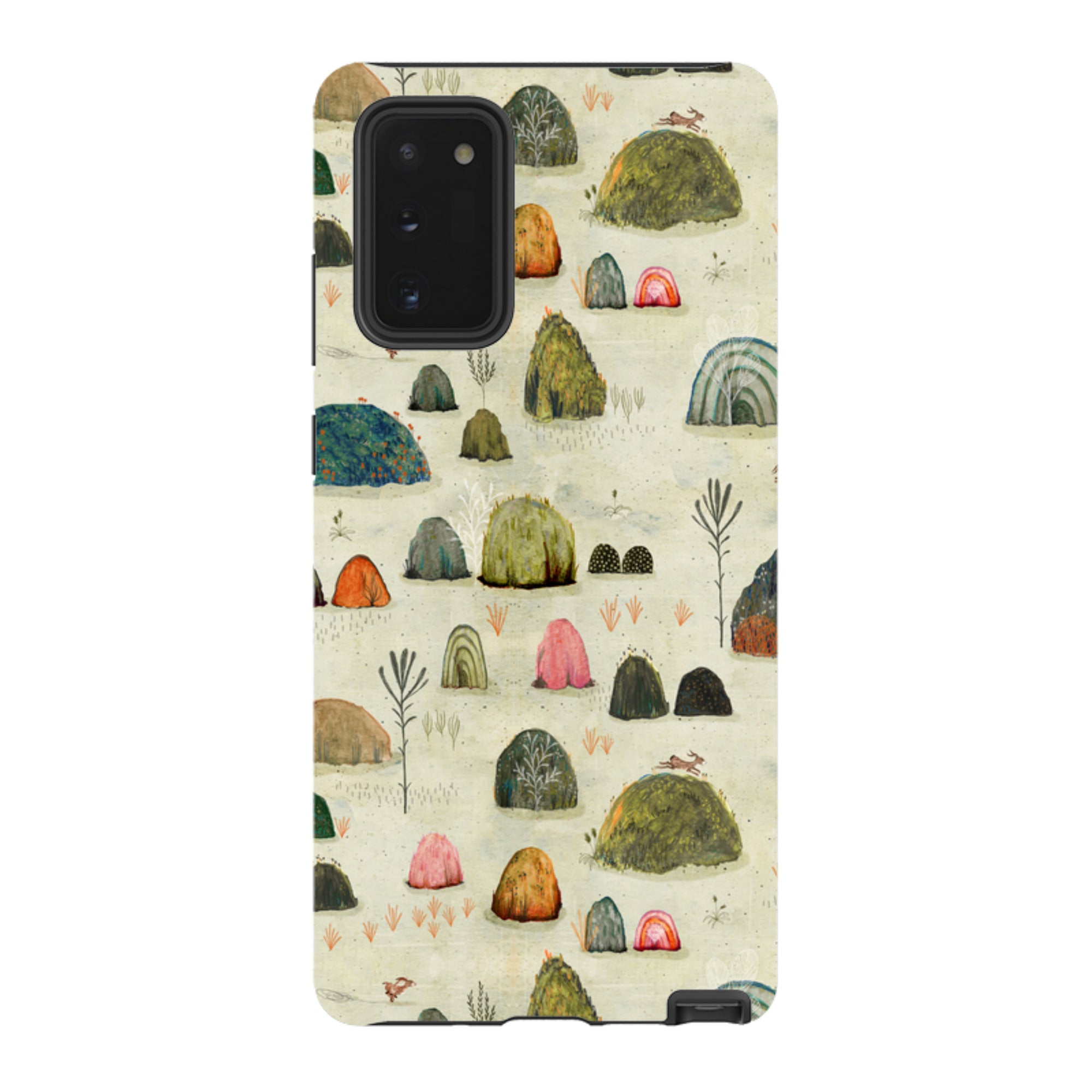 Samsung Tough Case - Sunset Mossy Hills By Katherine Quinn