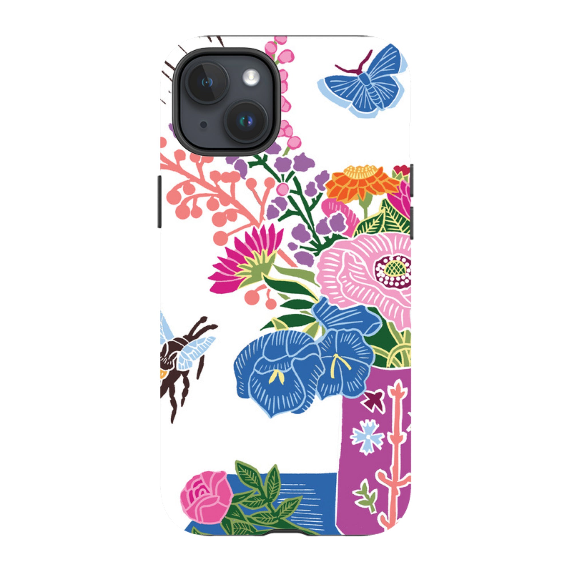 iPhone Tough Case - Flower Vase By kate Heiss