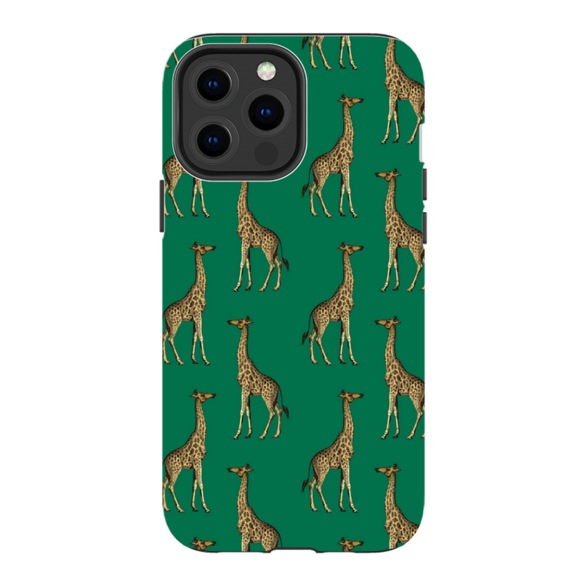 iPhone Tough Case - Green Giraffe
