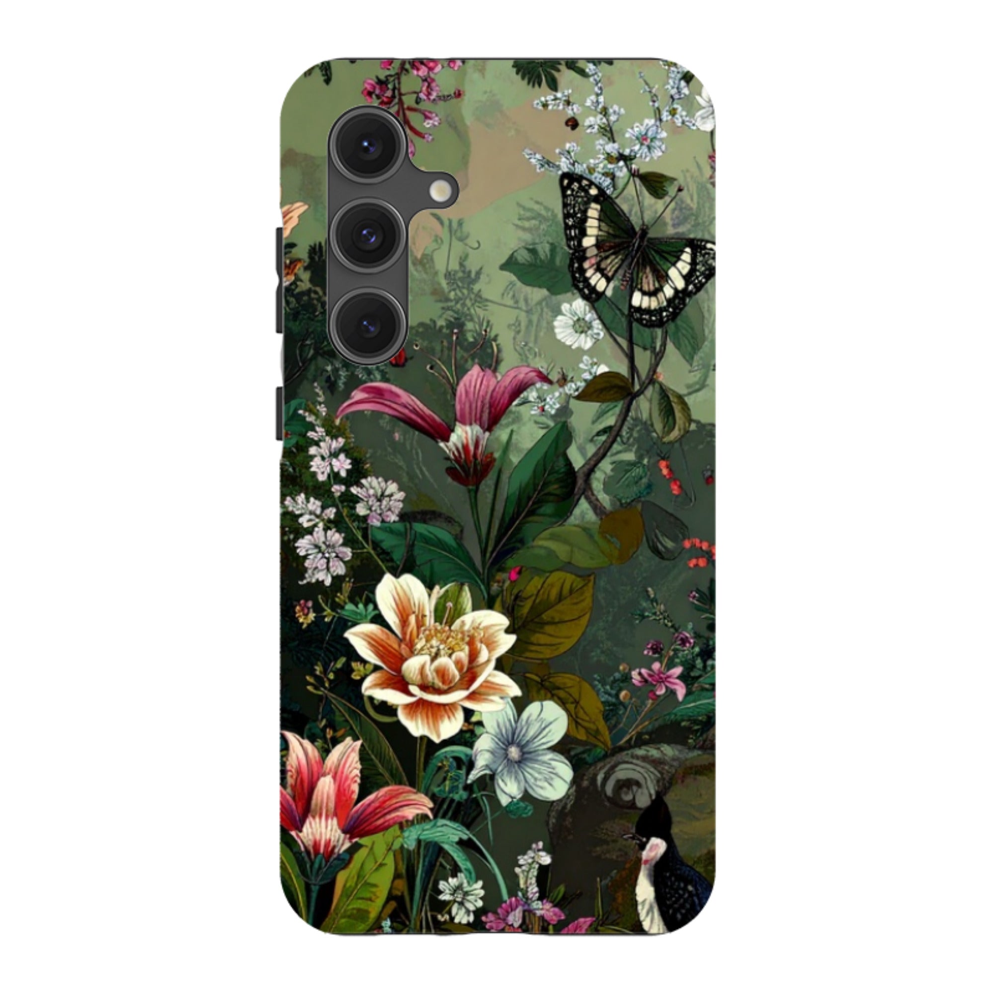 Samsung Tough Case - Green Vyne Butterfly
