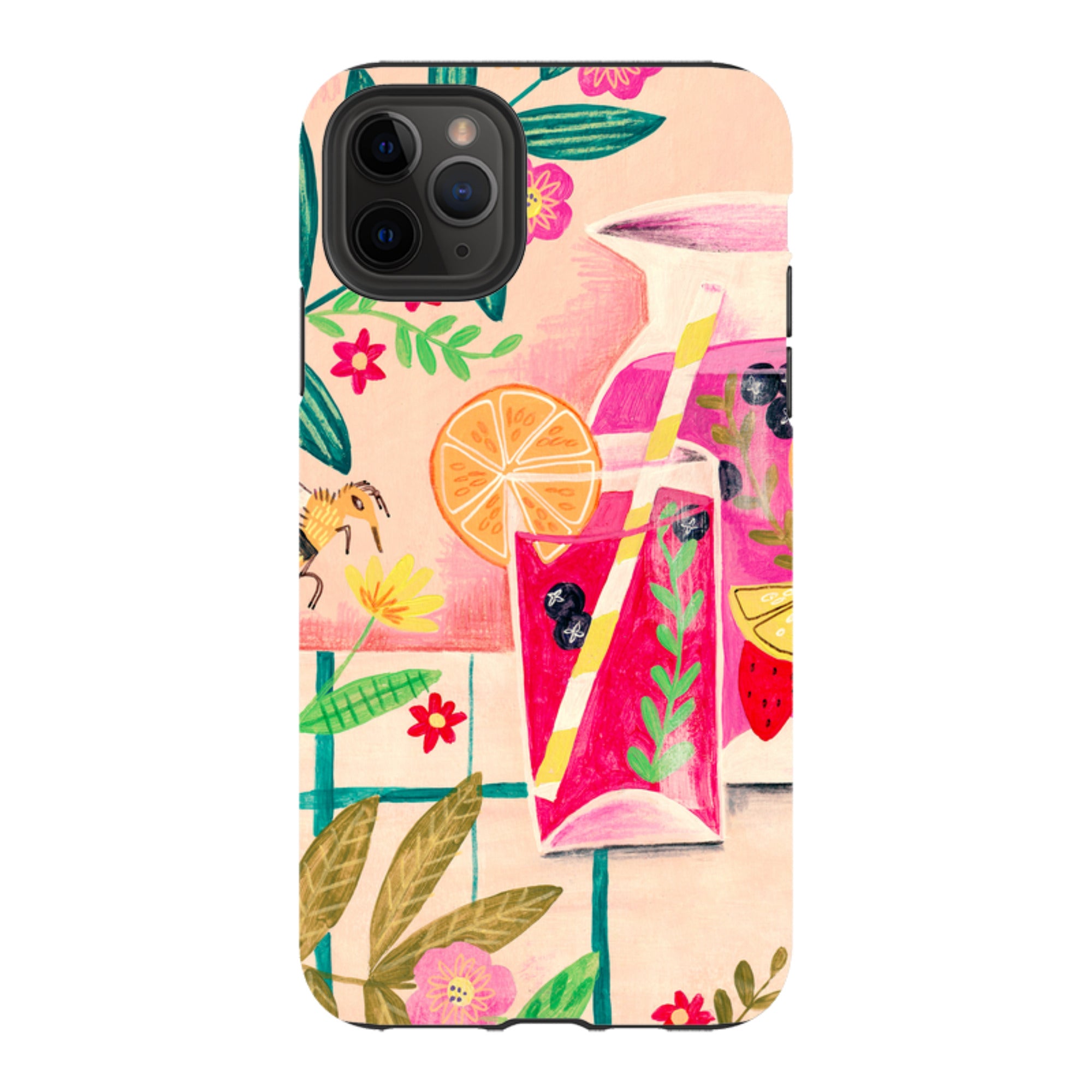 iPhone Tough Case - Drink By Caroline Bonne Muller