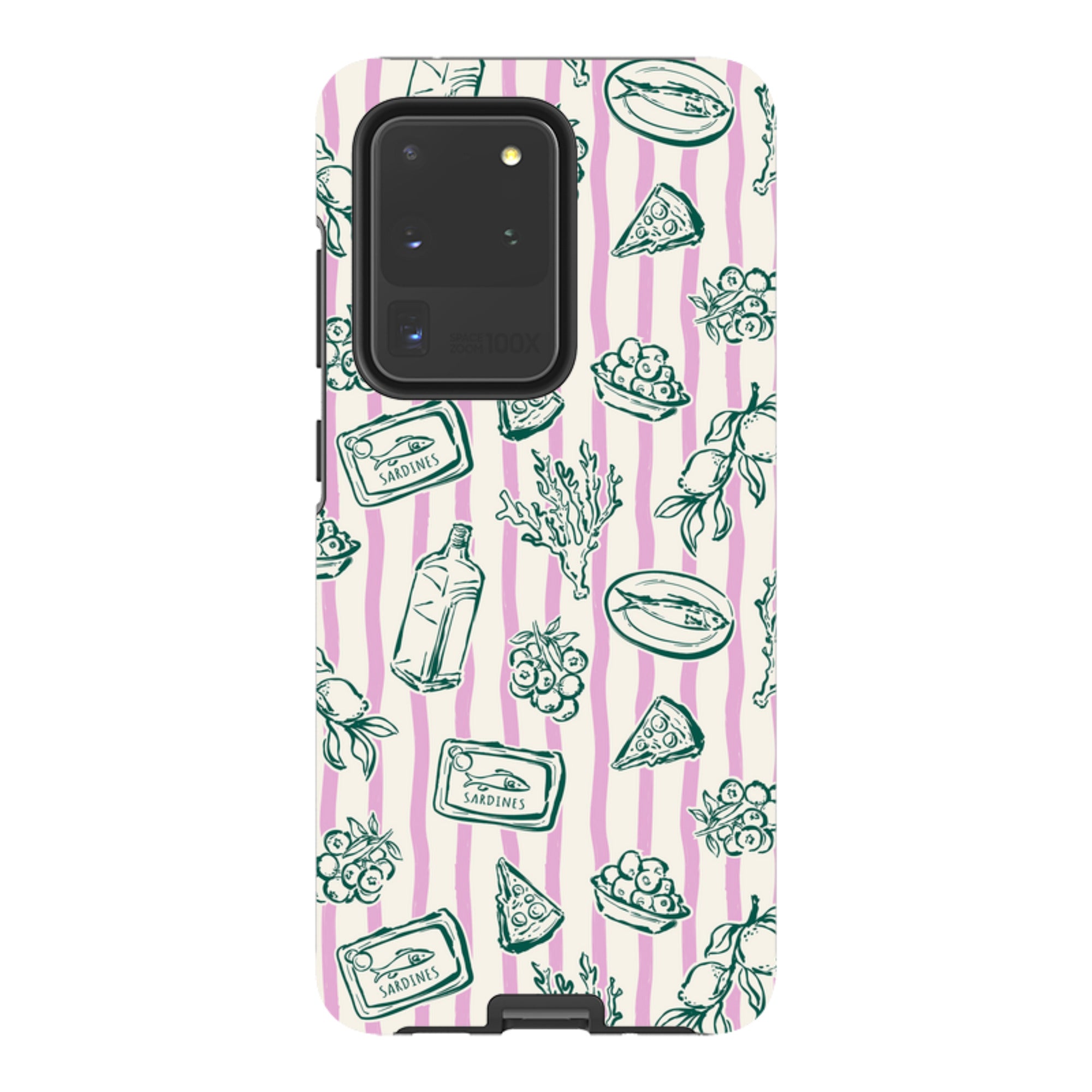 Samsung Tough Case - Sardines and Gin