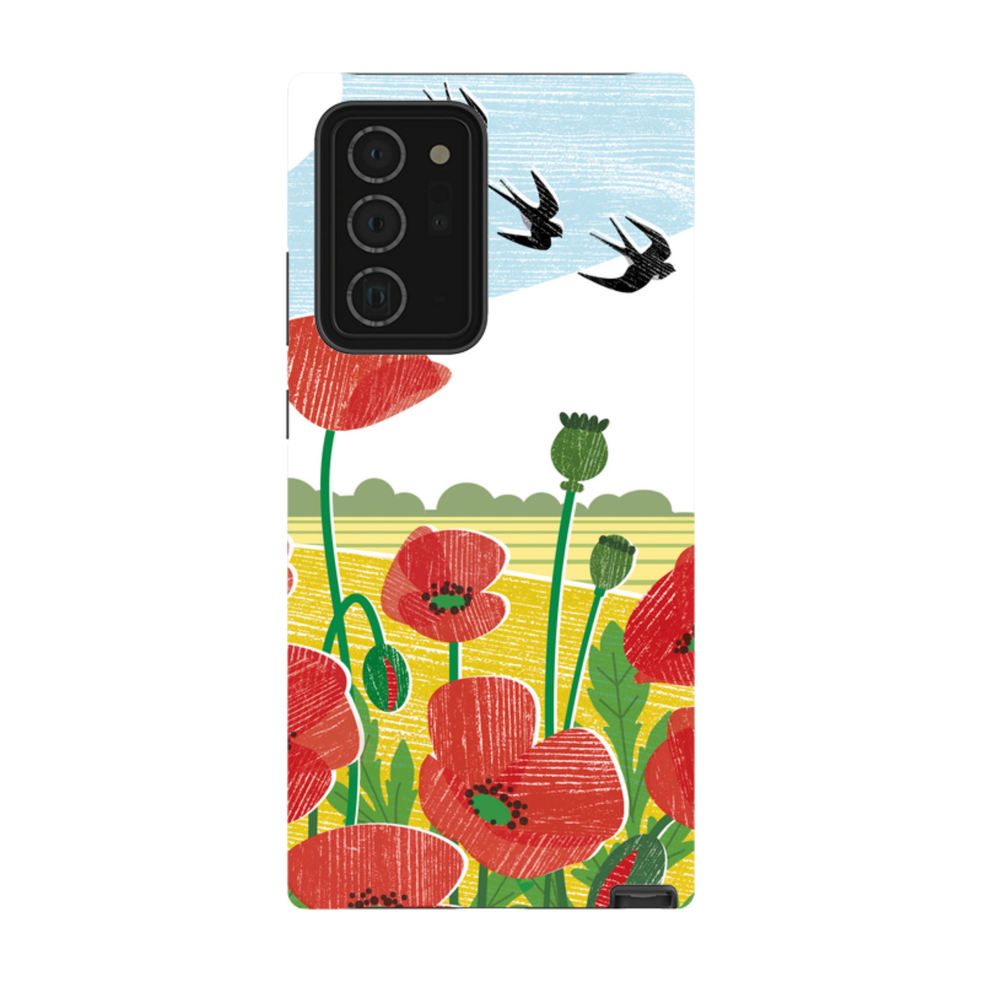 Samsung Tough Case - Poppy Fields By Liane Payne
