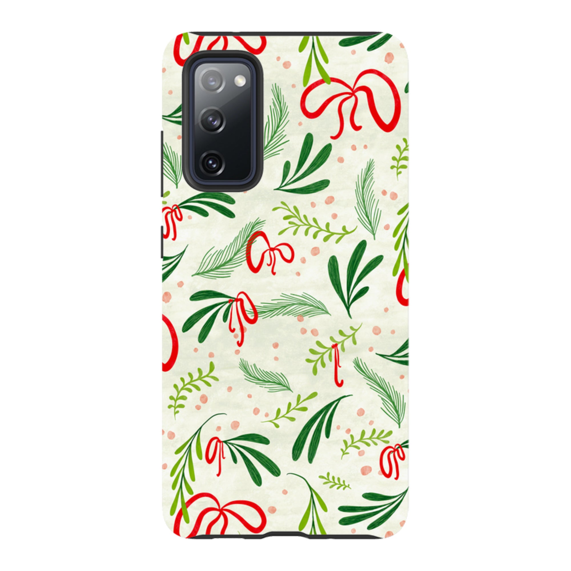 Samsung Tough Case - Christmas Bows By Katherine Quinn