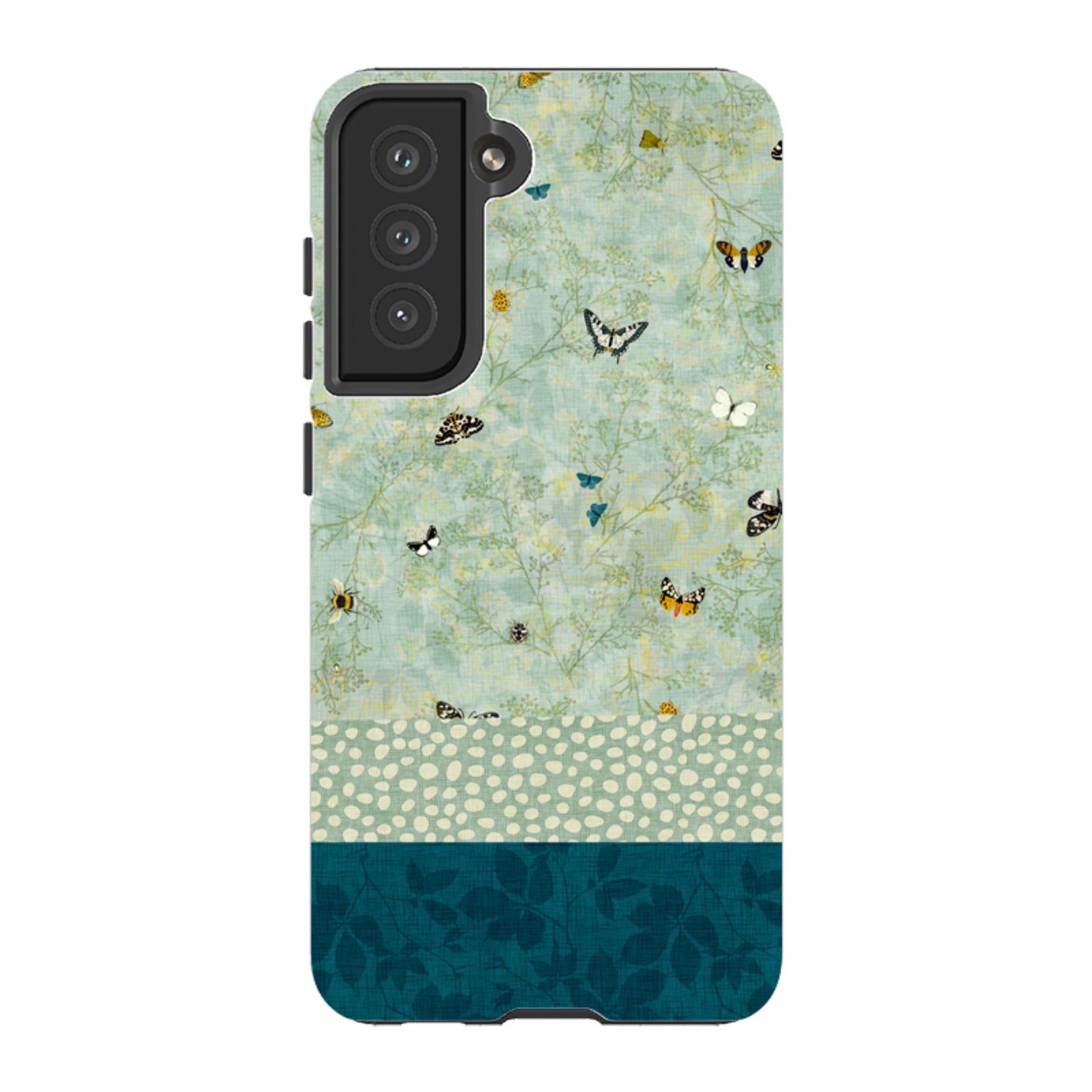 Samsung Tough  Case - Chinoiserie Garden Soft Sage 2 By Katherine Quinn
