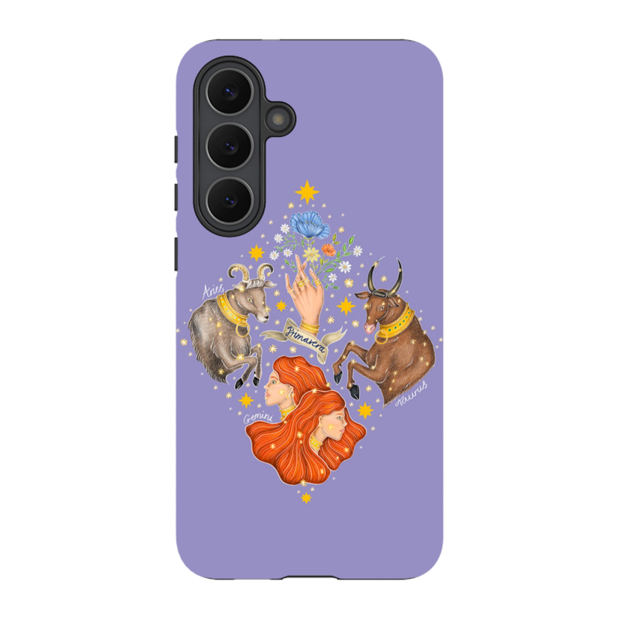 Samsung Tough Case - Spring Zodiac By Catherine Rowe