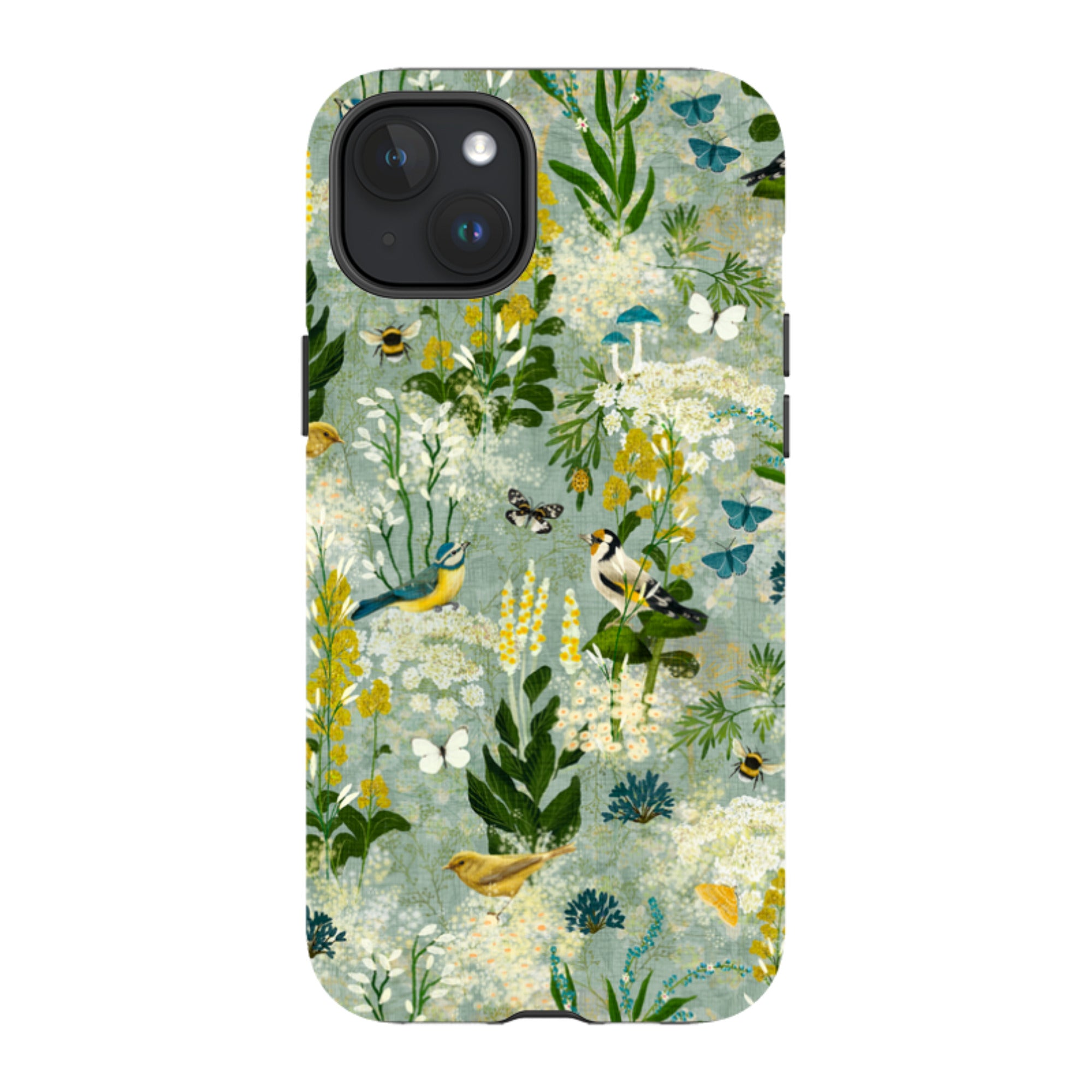 iPhone MagSafe Tough Case - Song Bird Garden By Katherine Quinn
