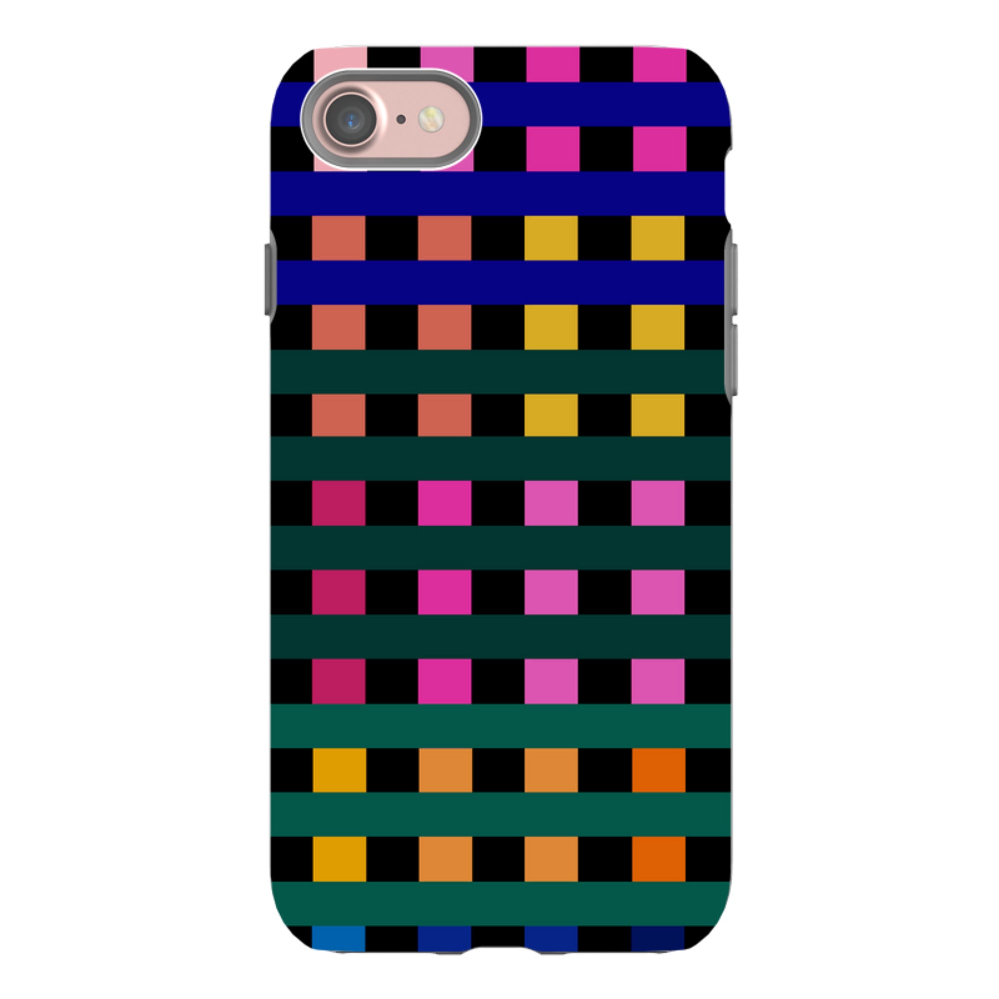 iPhone Tough Case - Newton Check By Kitty Joseph