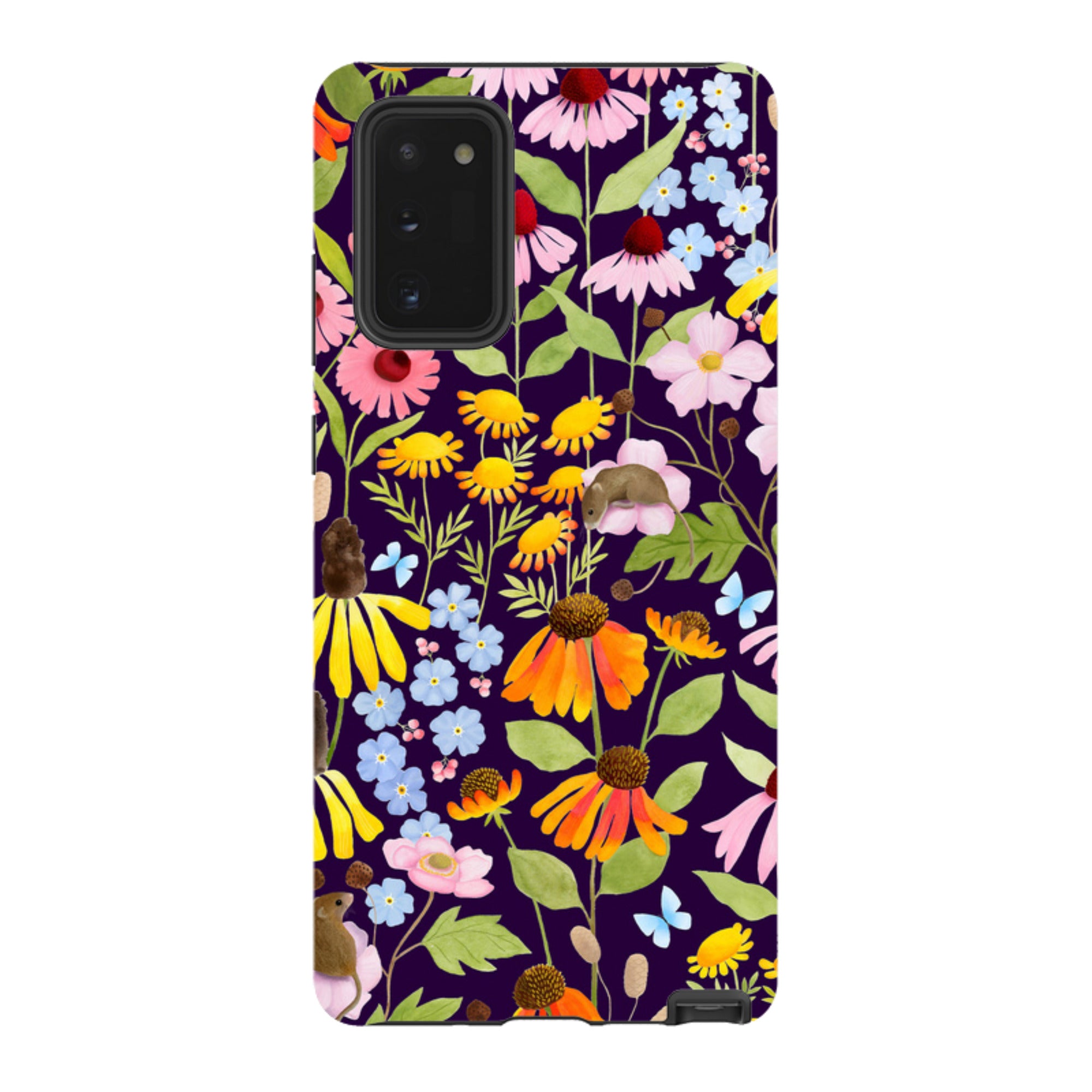 Samsung Tough Case - Mice And Wildflowers By Bex Parkin