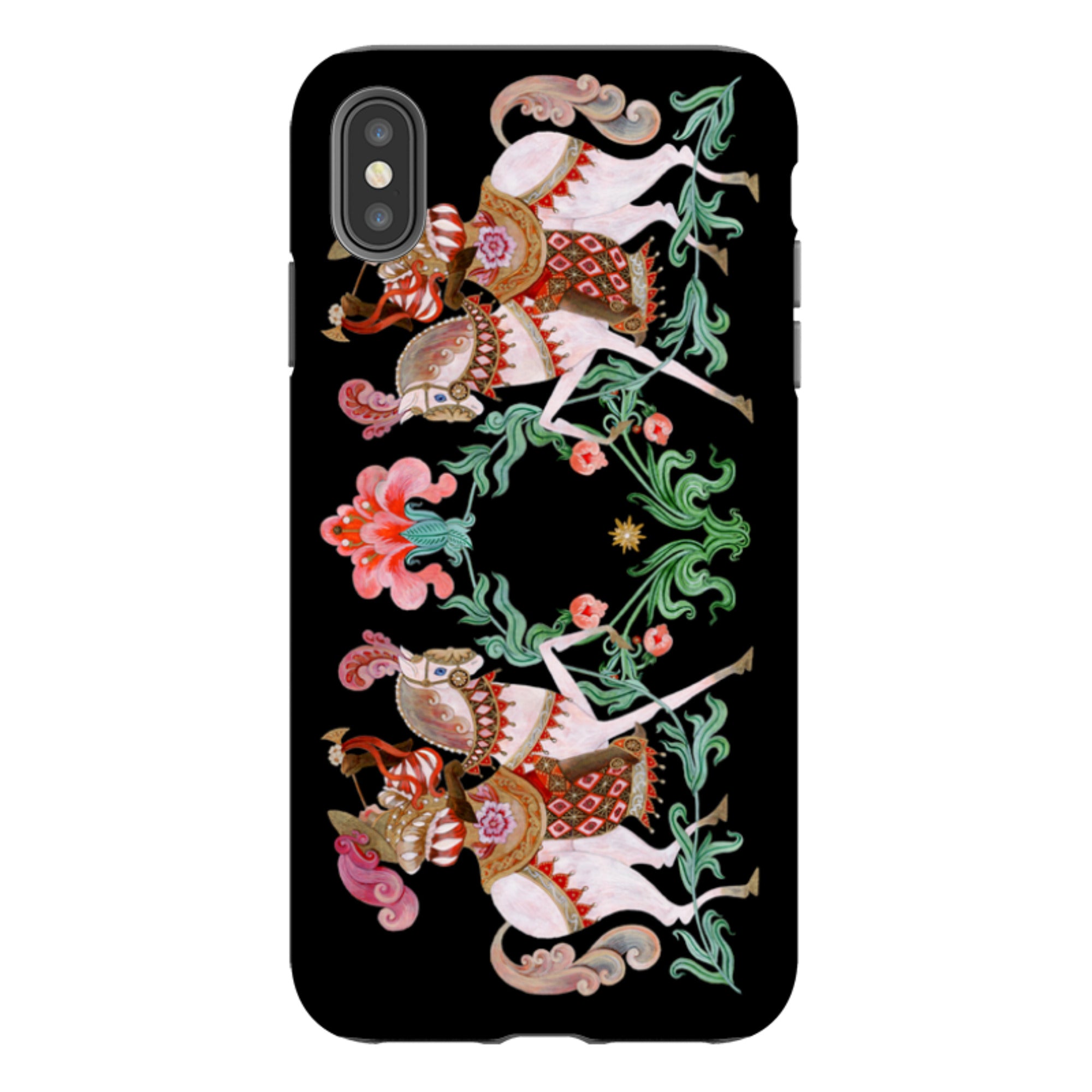 iPhone Tough  Case - Eleven Pipers Piping By Maria Matos