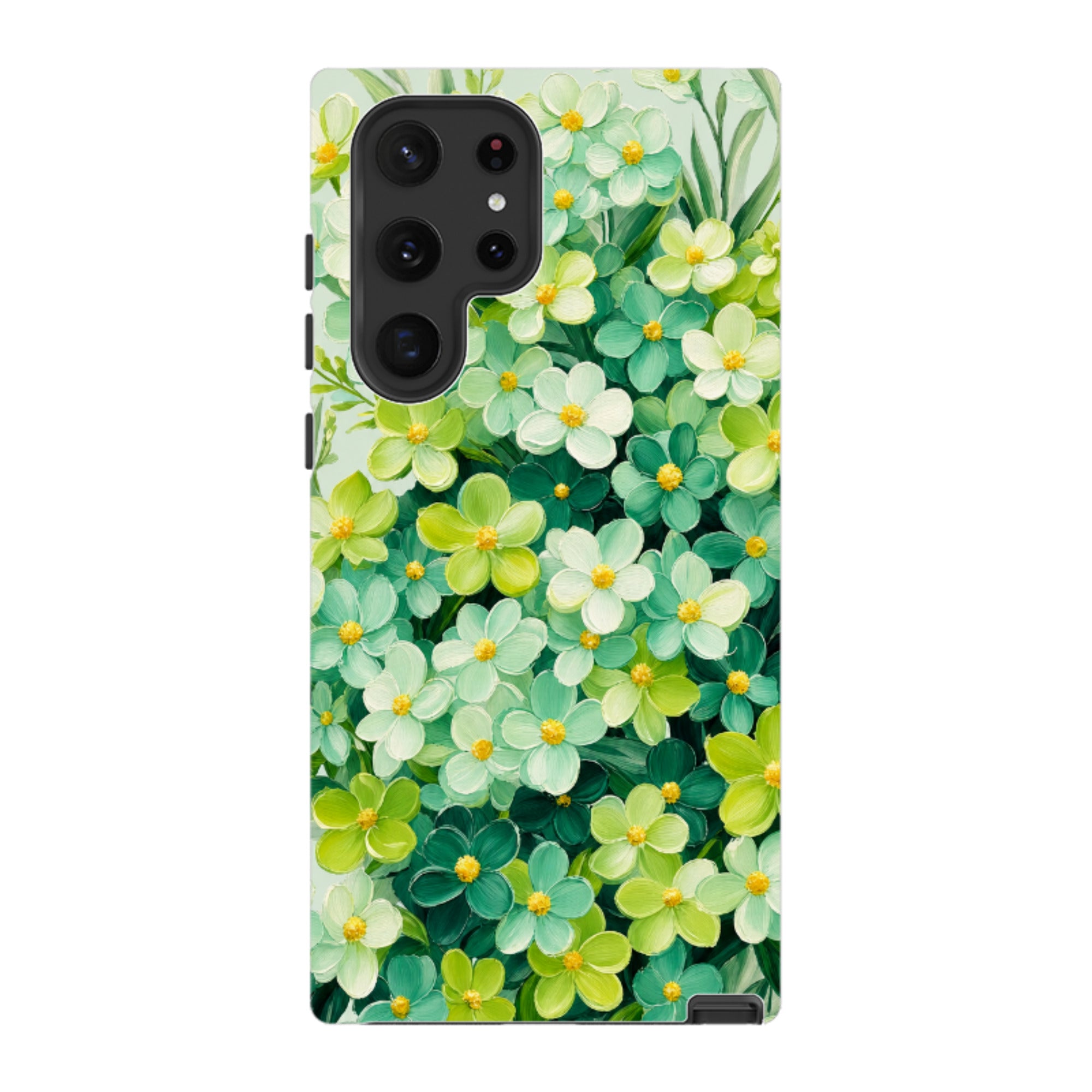 Samsung Tough Case - Sage Wildflower Floral