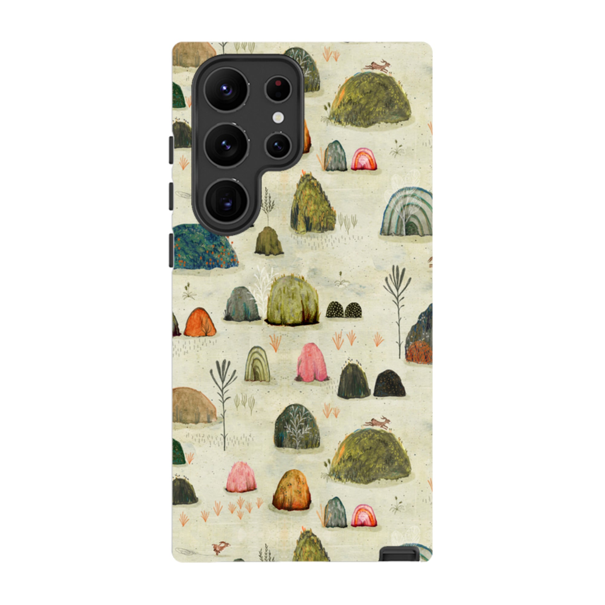 Samsung Tough Case - Sunset Mossy Hills By Katherine Quinn