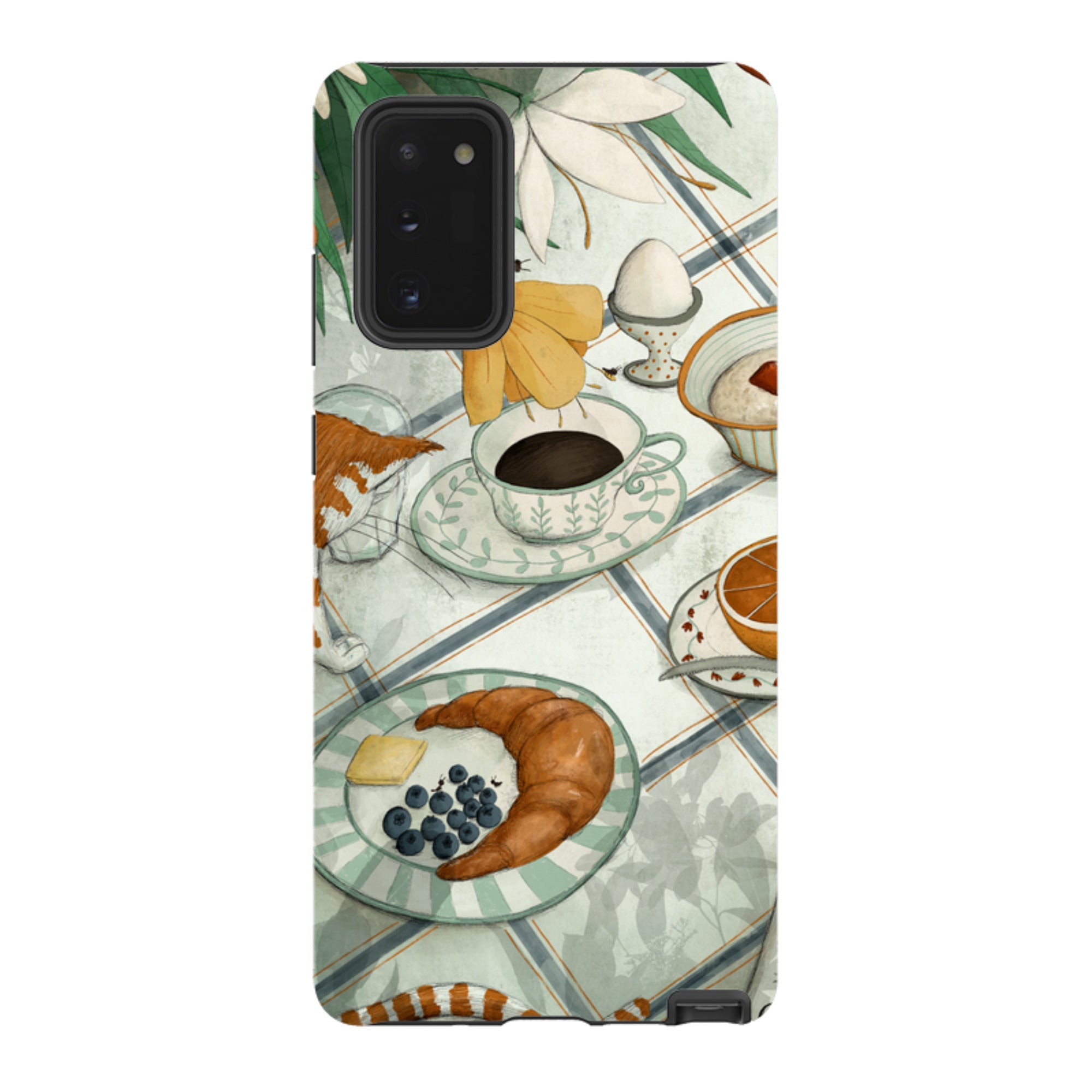 Samsung Tough Case - Hungry Friends By Maja Lindberg