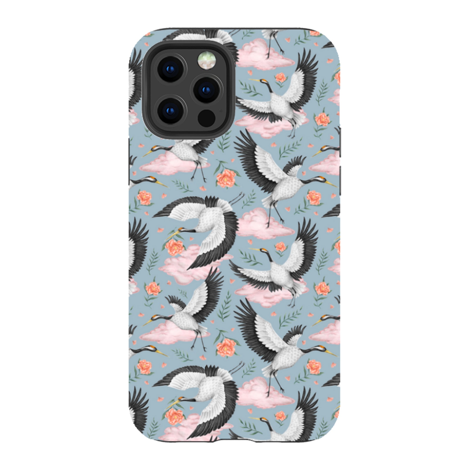 iPhone Tough Case - Flight Of The Cranes By Catherine Rowe
