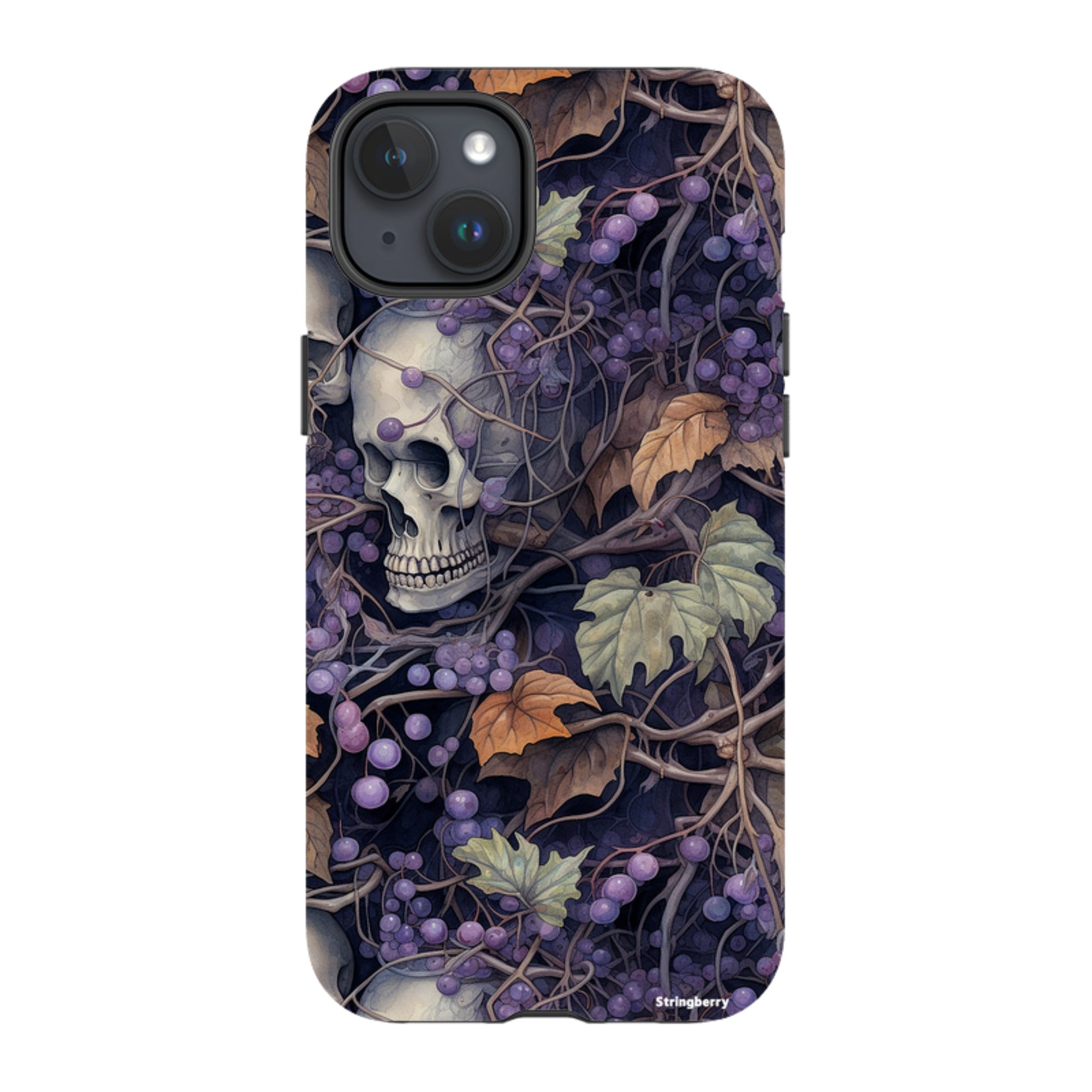 iPhone Tough Case - Grape Skull