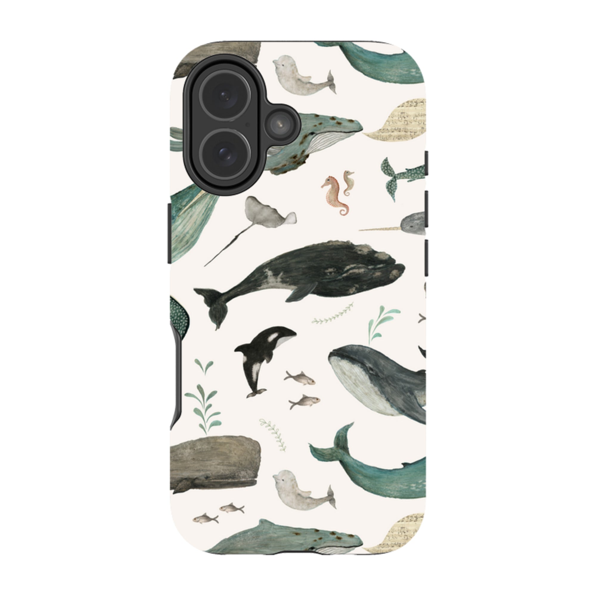 iPhone MagSafe Tough Case - Whale Song By Katherine Quinn