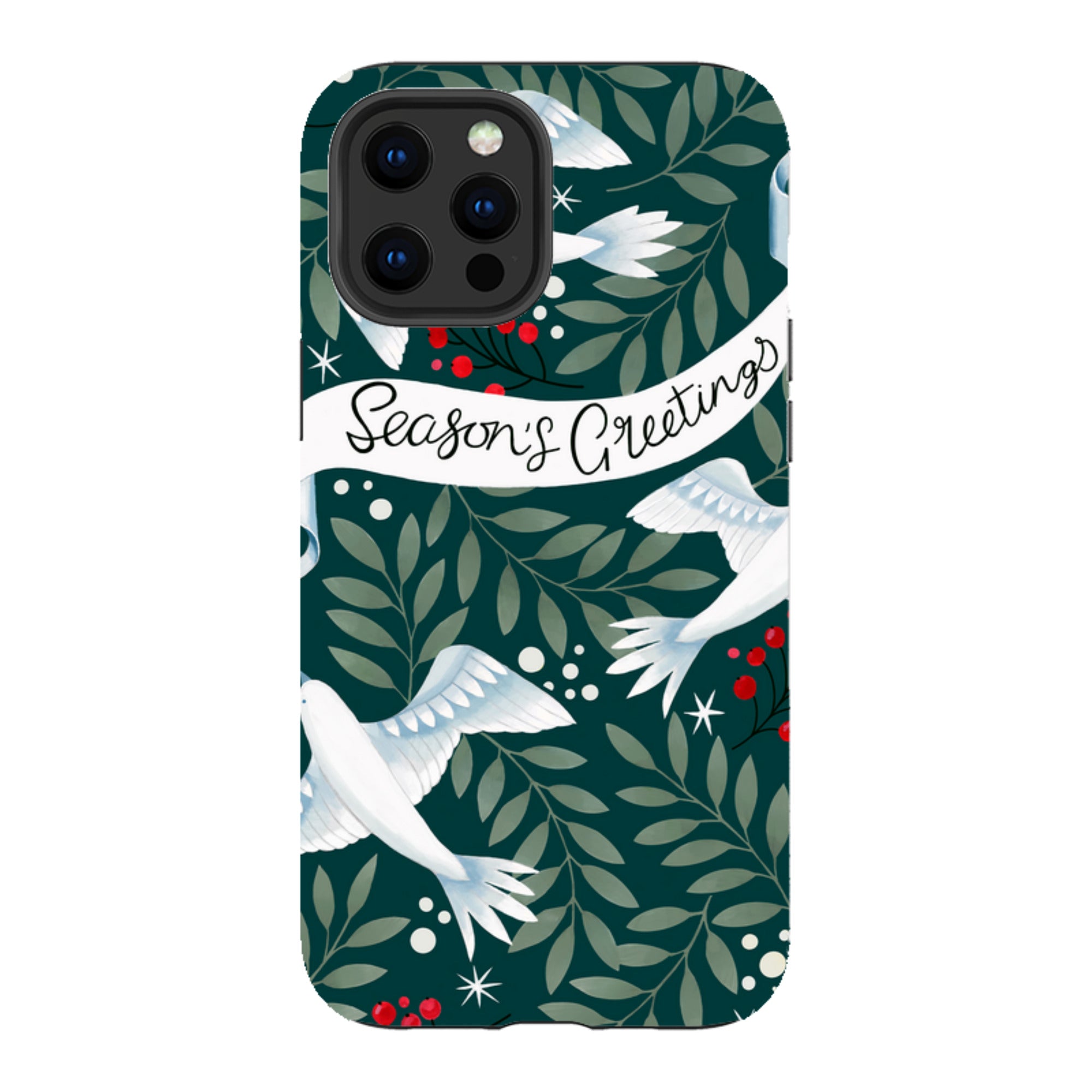 iPhone Tough Case - Seasons Greetings By Bex Parkin