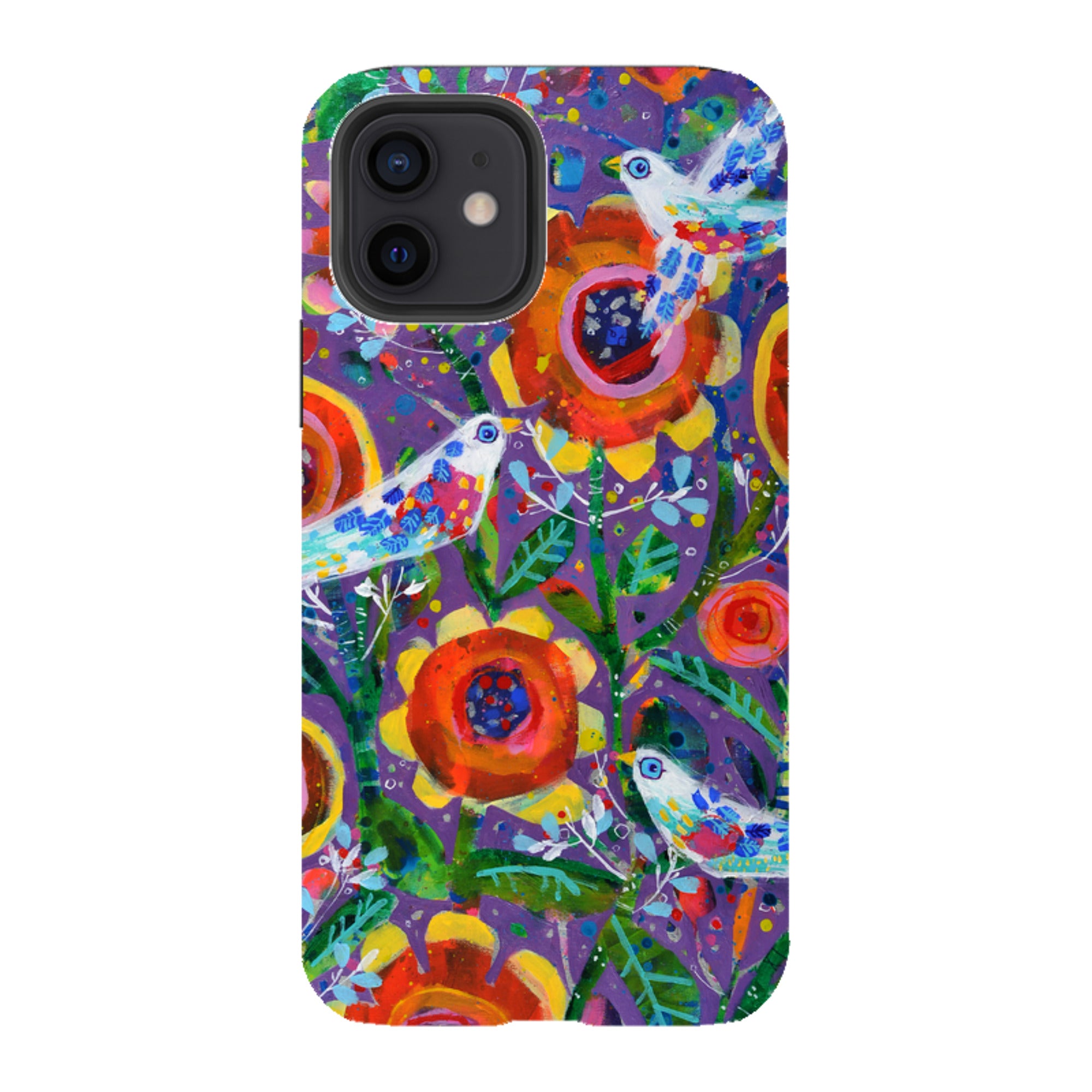 iPhone Tough Case - Garden Party By Claire West