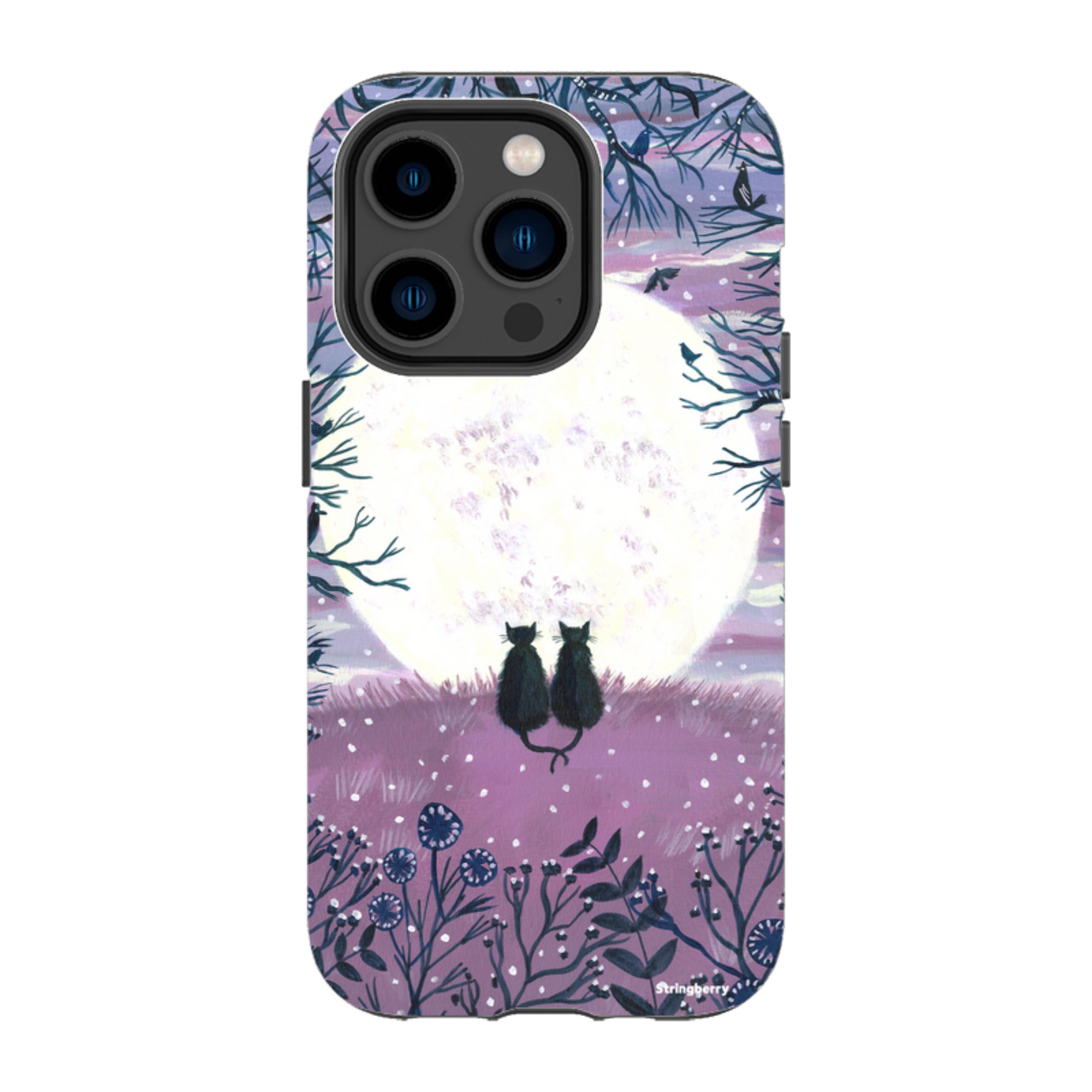 iPhone MagSafe Tough Case - Winter Cats II By Mary Stubberfield