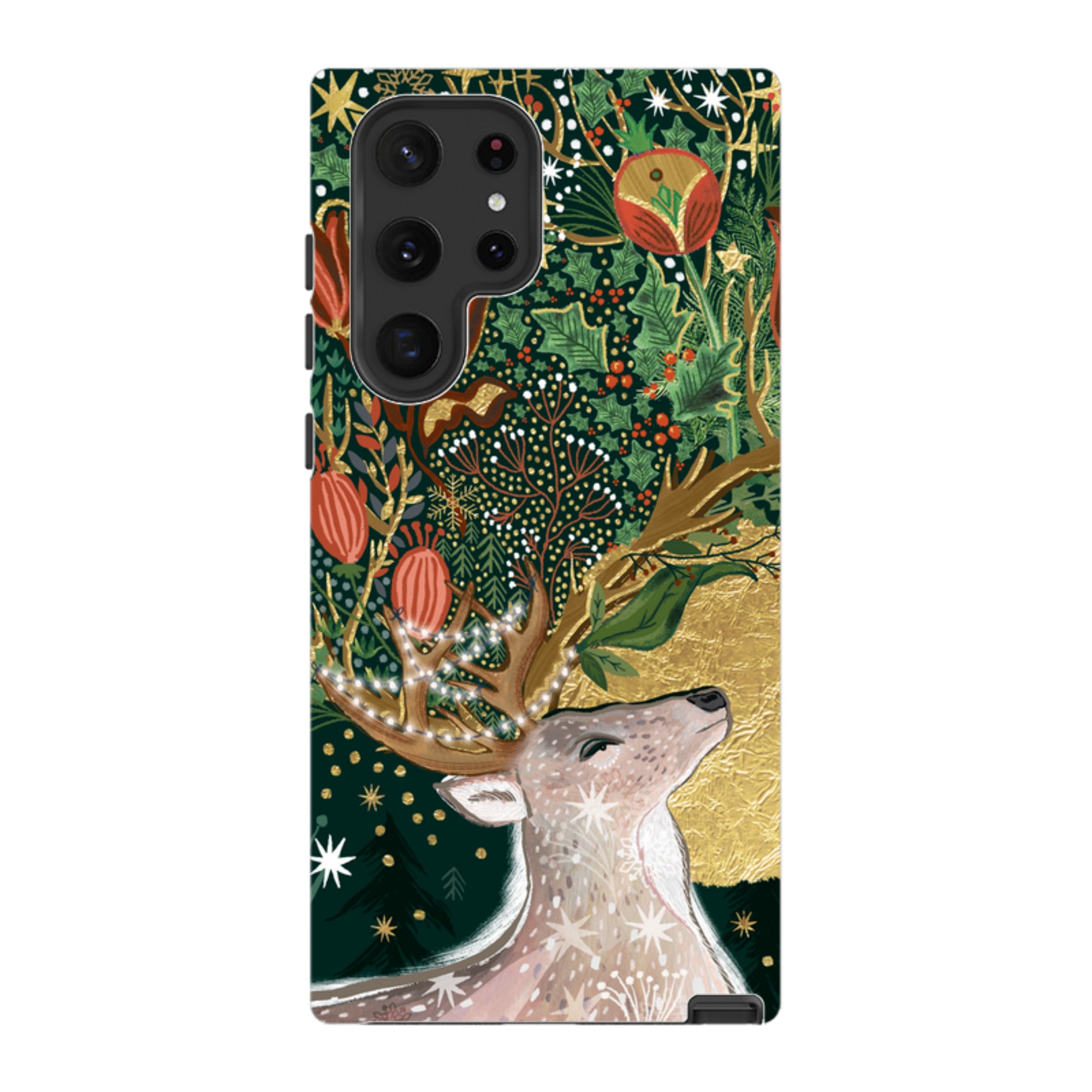 Samsung Tough Case - Winter Deer I By Emma Frances Grant
