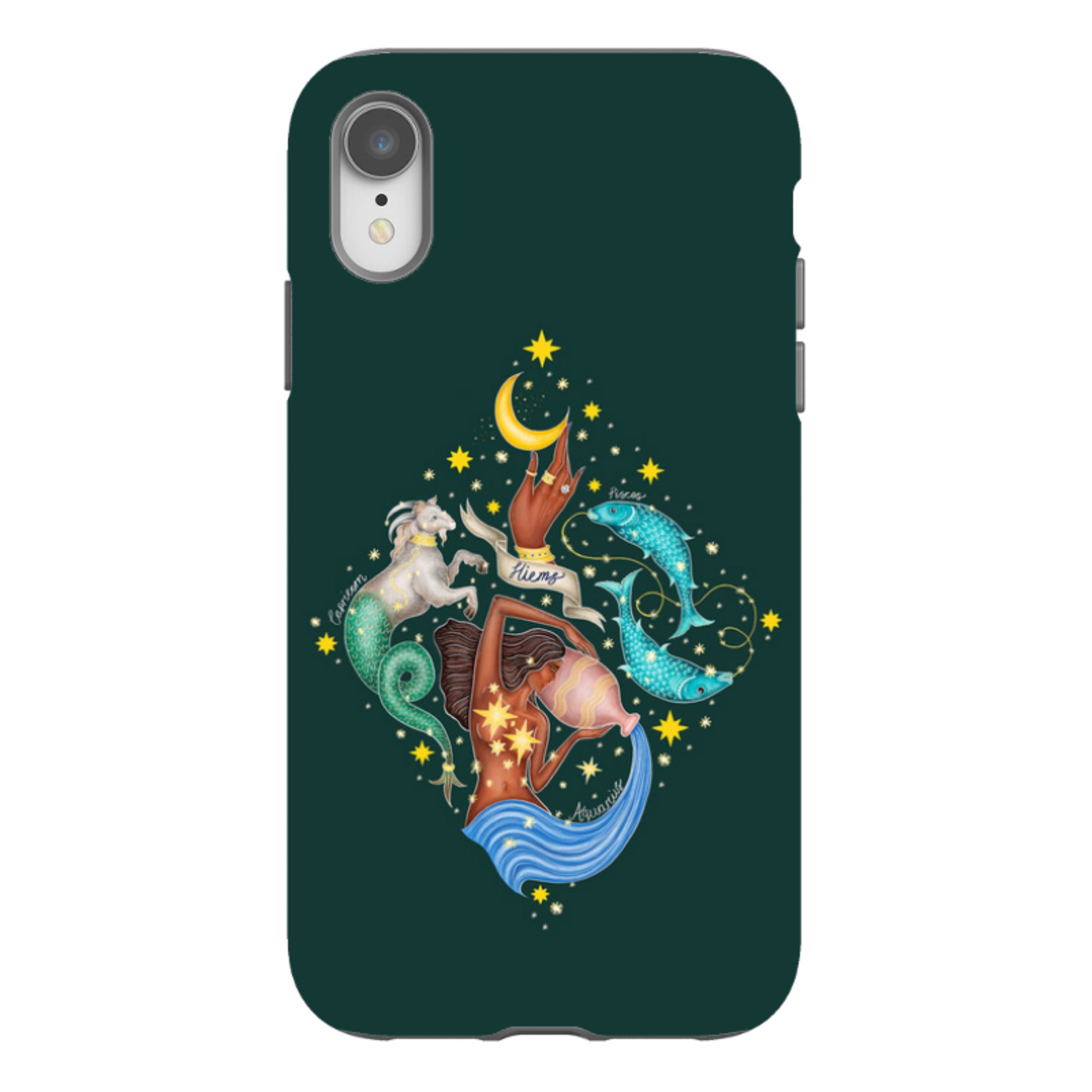 iPhone Tough Case - Winter Zodiac By Catherine Rowe