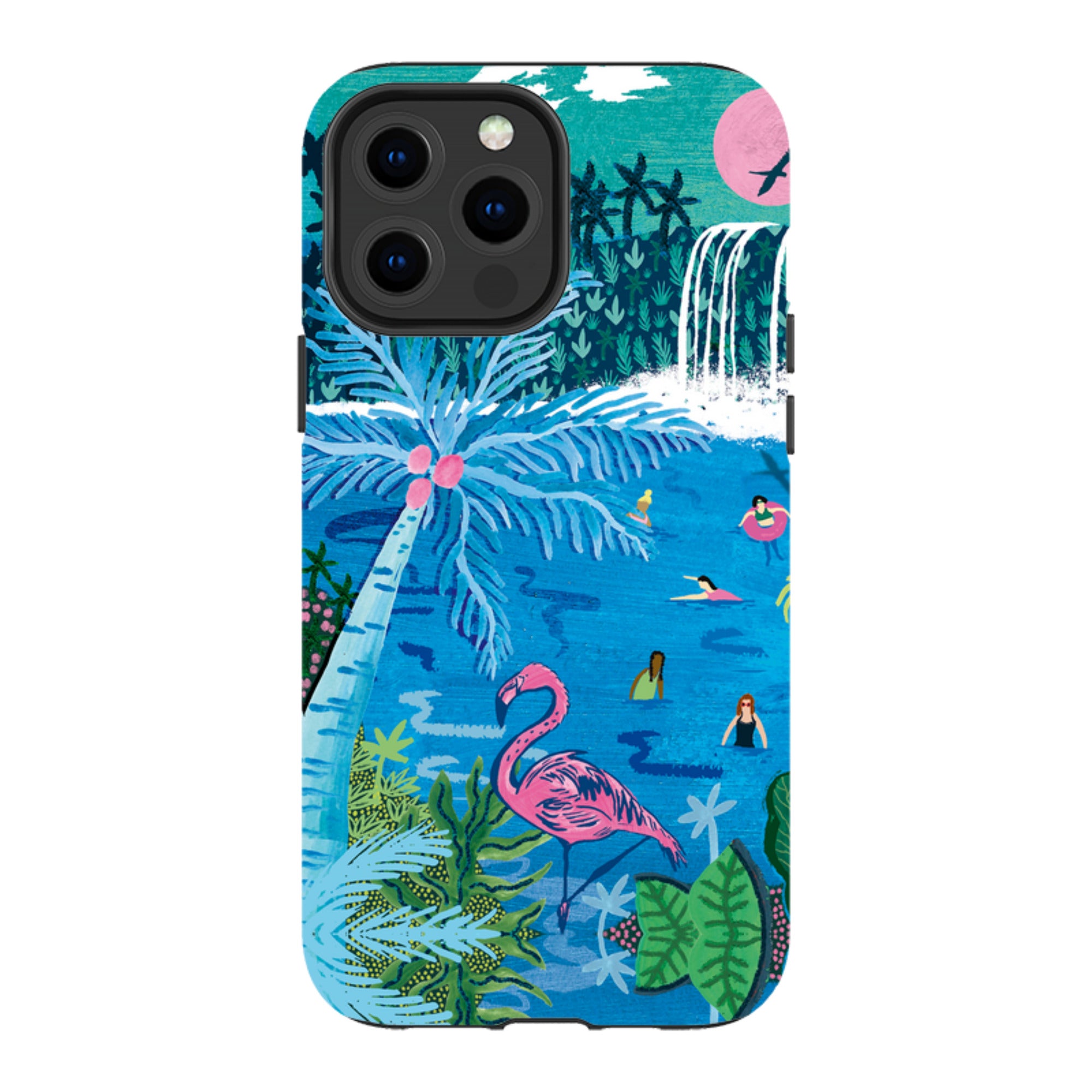 iPhone MagSafe Tough Case - Palm Pool III By Emma Frances Grant