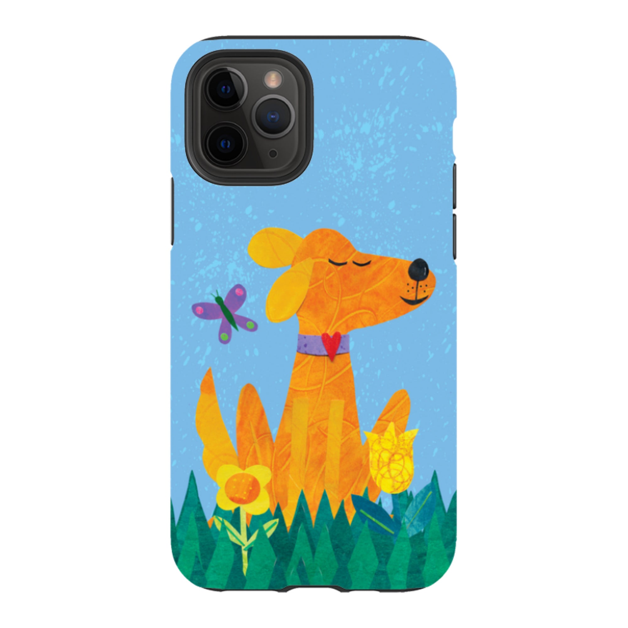 iPhone Tough Case - Pup in the grass By Tracey English
