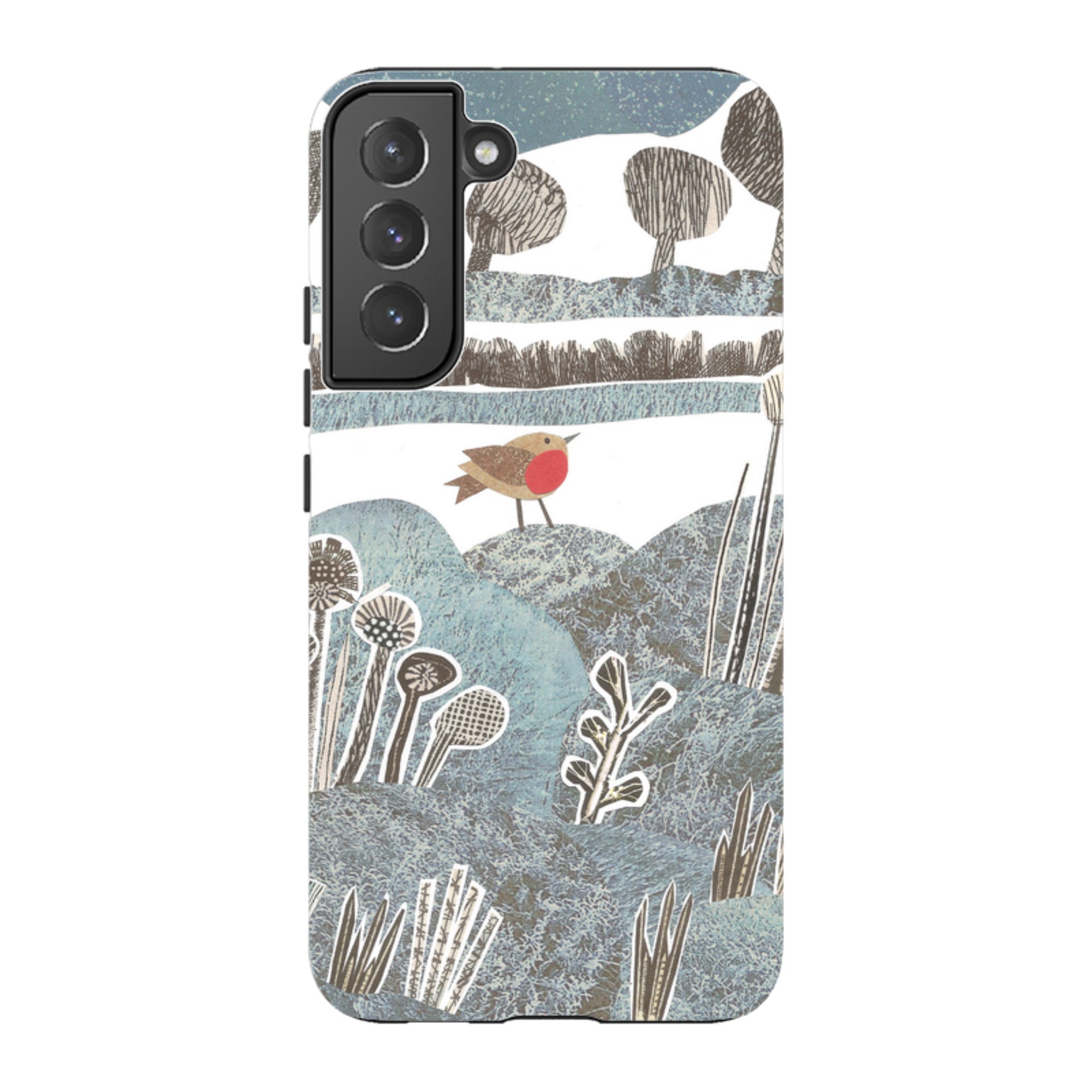 Samsung Tough Case - Frost Robin By Jane Robbins