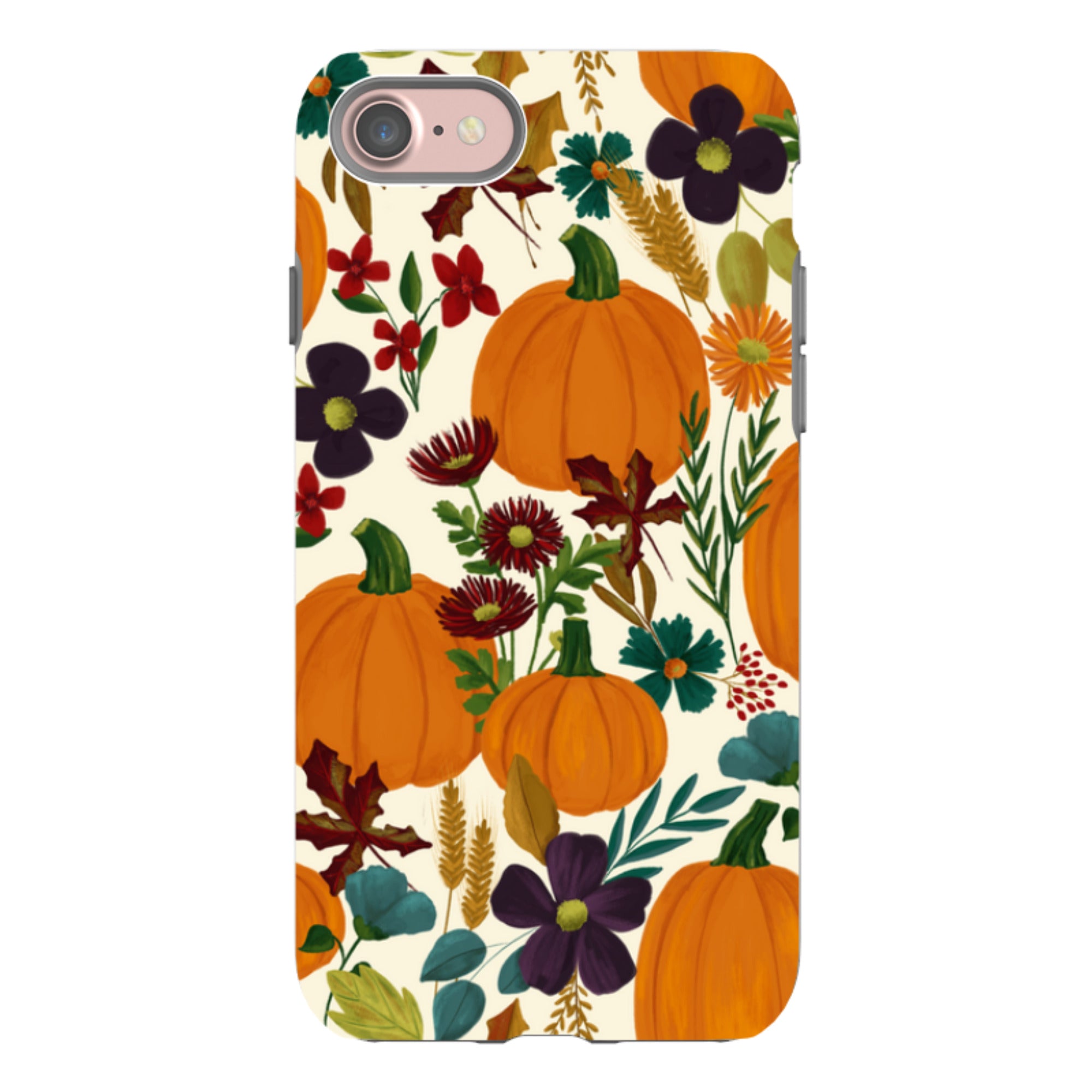 iPhone Tough Case - Fall Pumpkins By Abby Jacobs