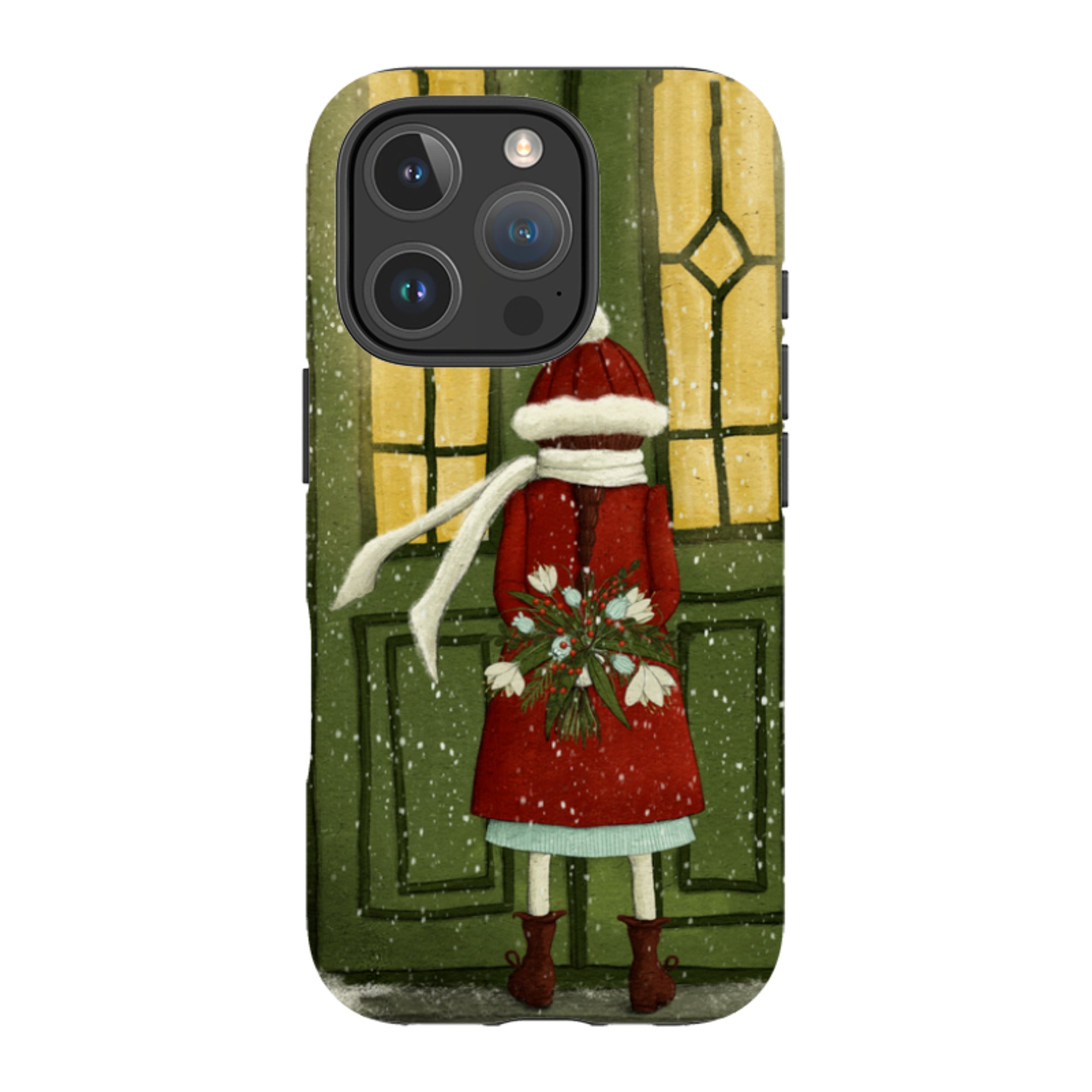 iPhone MagSafe Tough Case -  Winter Flowers By Maja Lindberg
