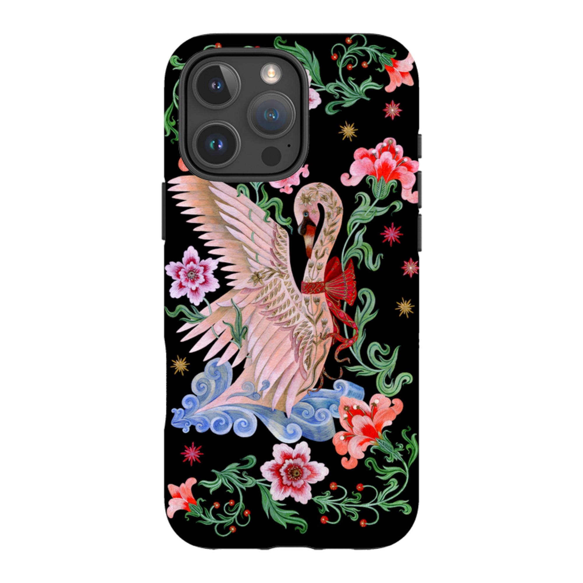 iPhone Tough  Case - Seven Swans A Swimming By Maria Matos