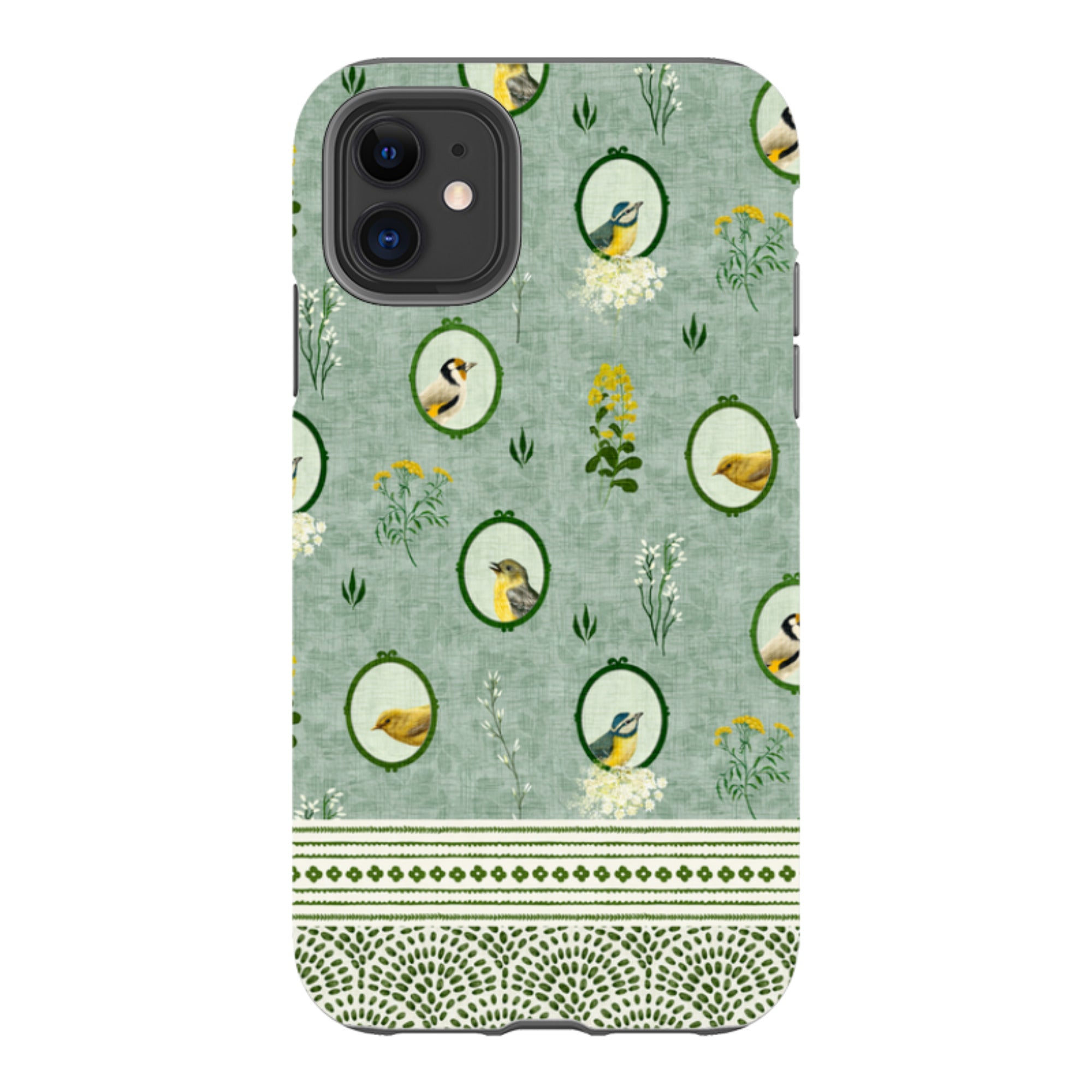 iPhone Tough Case - Song Bird Frames 2 By Katherine Quinn