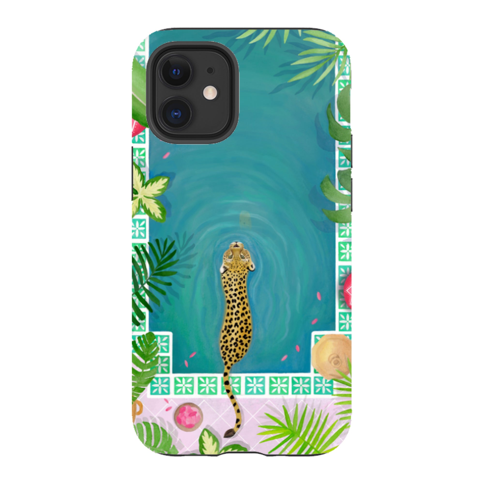 iPhone Case - Morocco Pool Leopard By Bex Parkin