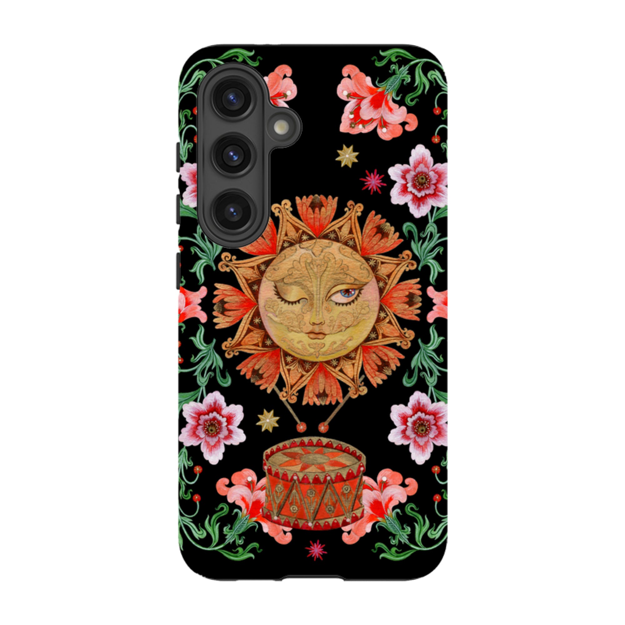 Samsung Tough  Case - Twelve Drummers Drumming By Maria Matos