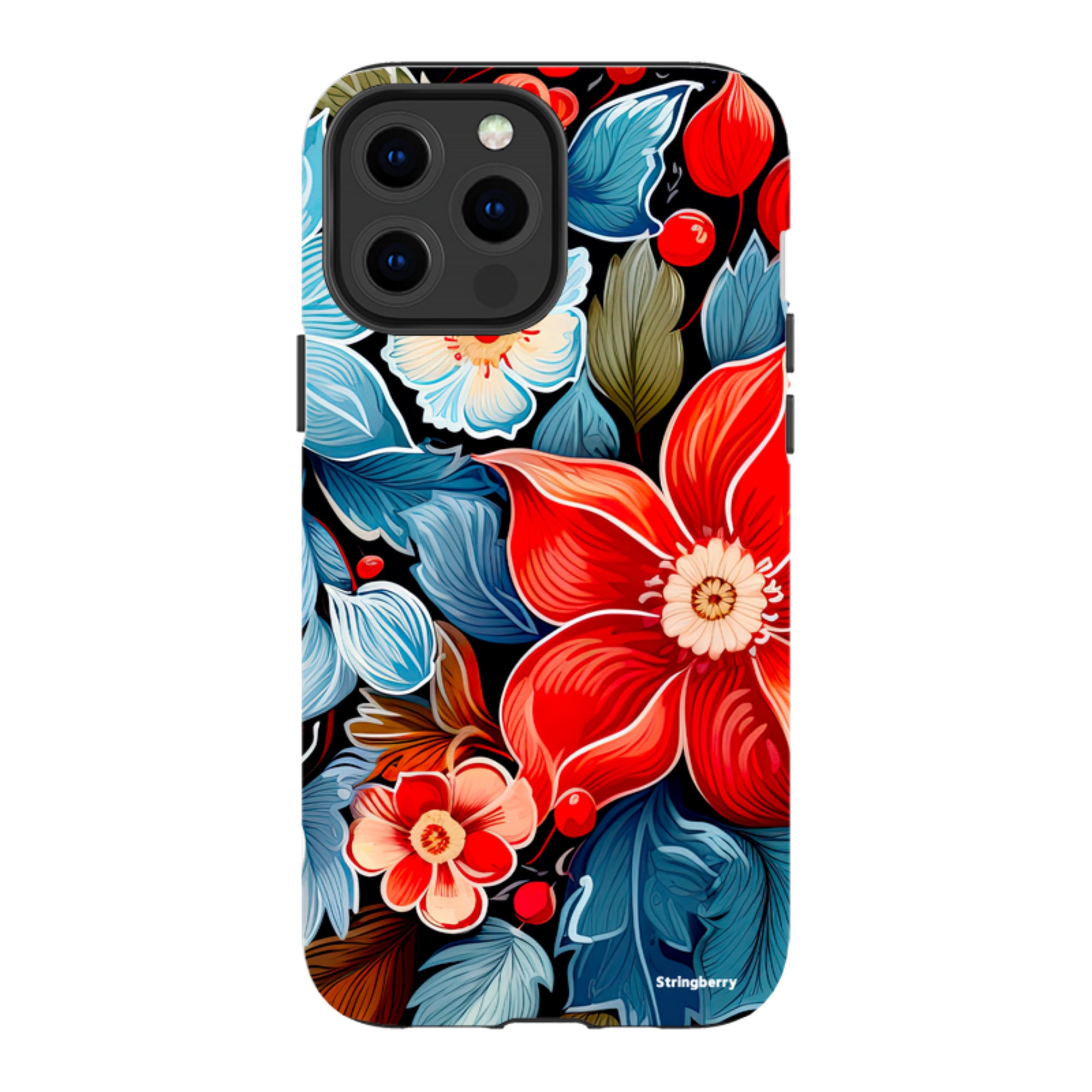 iPhone Tough Case - Red Bells