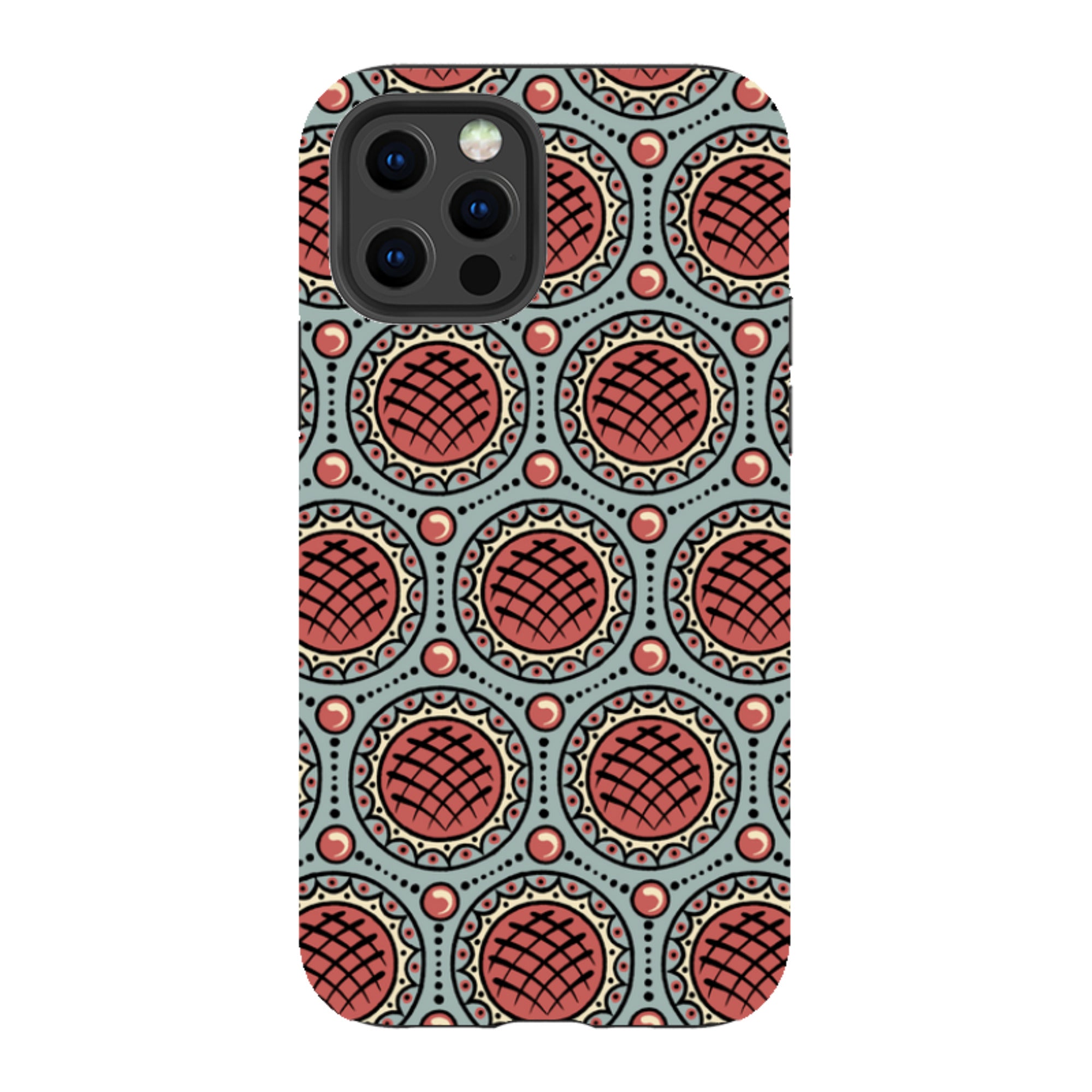 iPhone Tough Case - Charleston Red By Cressida Bell
