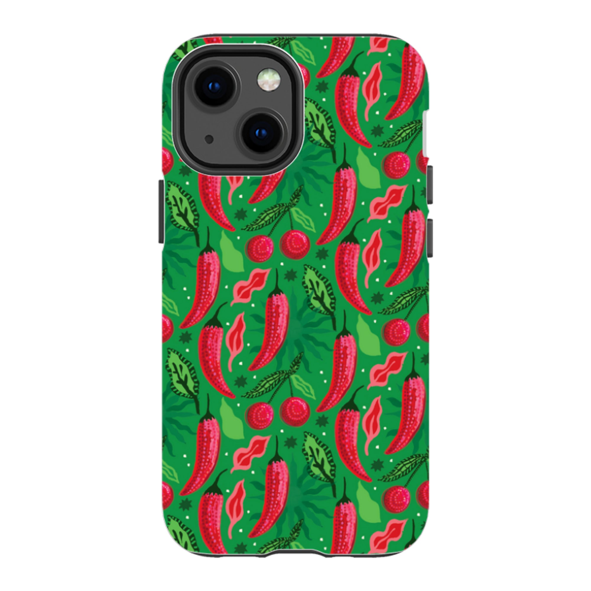 iPhone Tough Case - Chilli Cherry By Emma Frances Grant