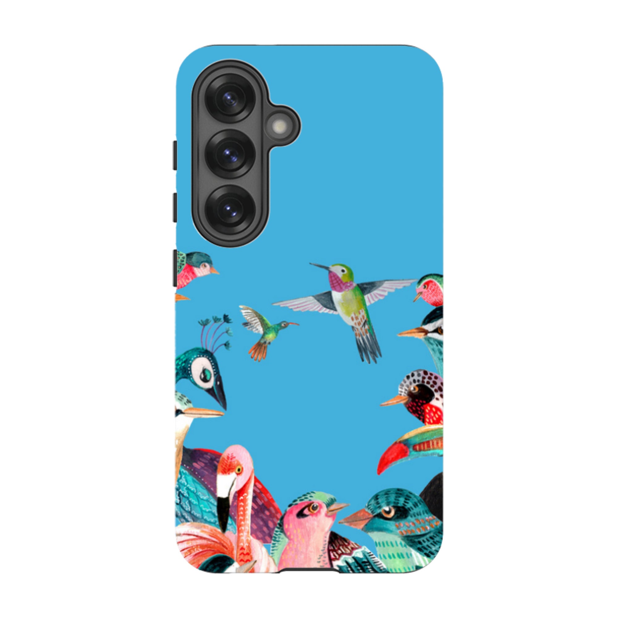 Samsung Tough Case - Blue Birds By Caroline Bonne Muller