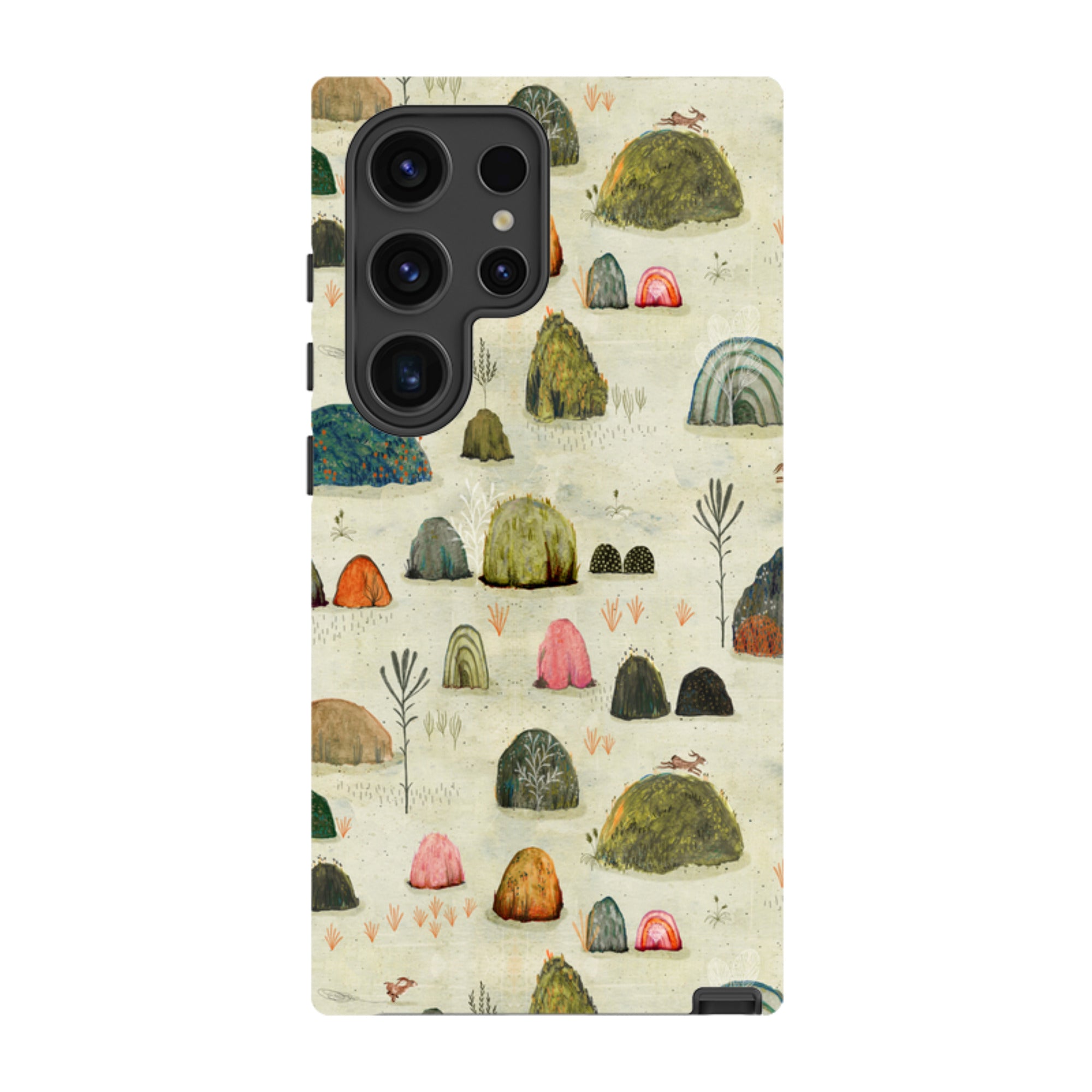 Samsung Tough Case - Sunset Mossy Hills By Katherine Quinn