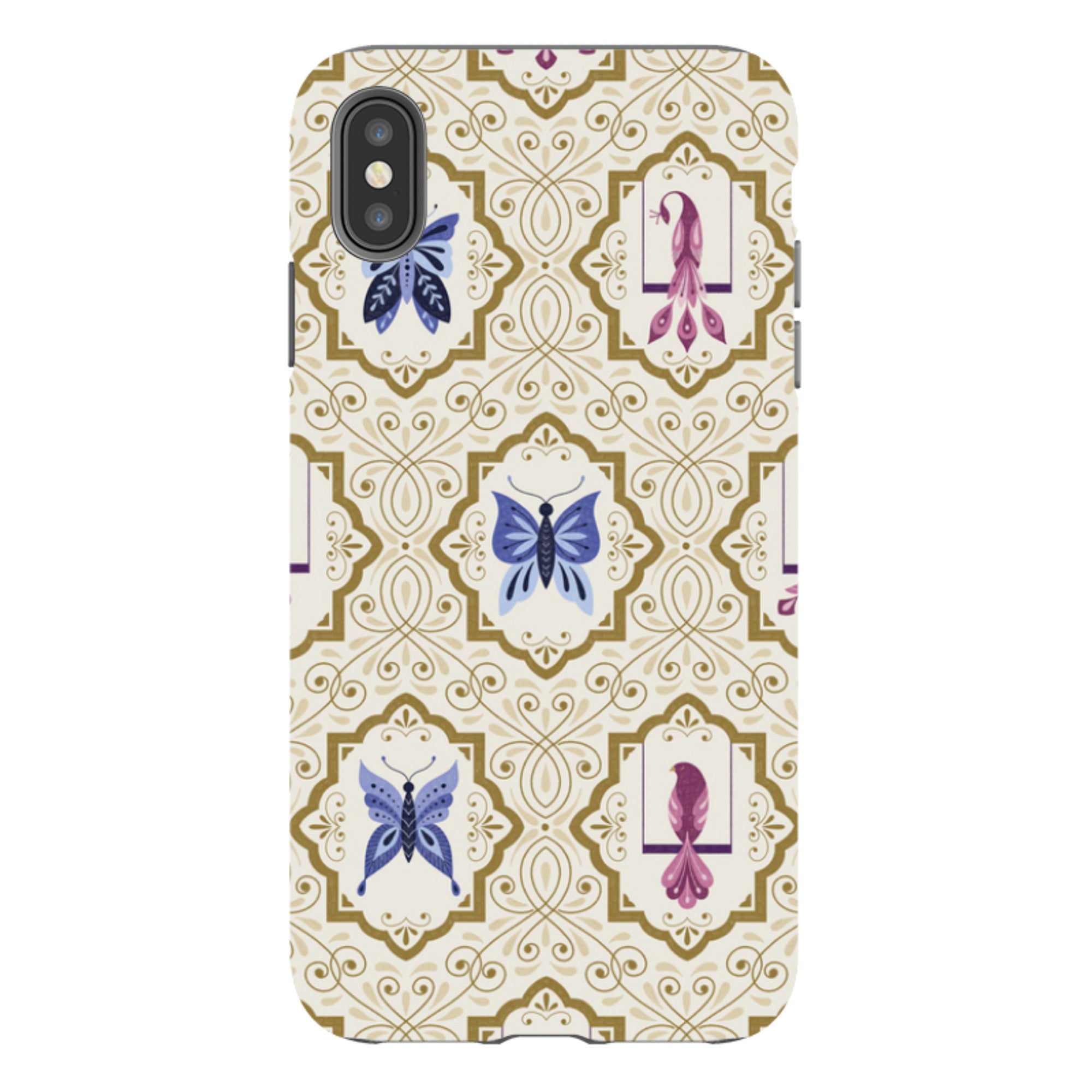 iPhone Tough Case - Wingframes Ivory By Jenny Zemanek