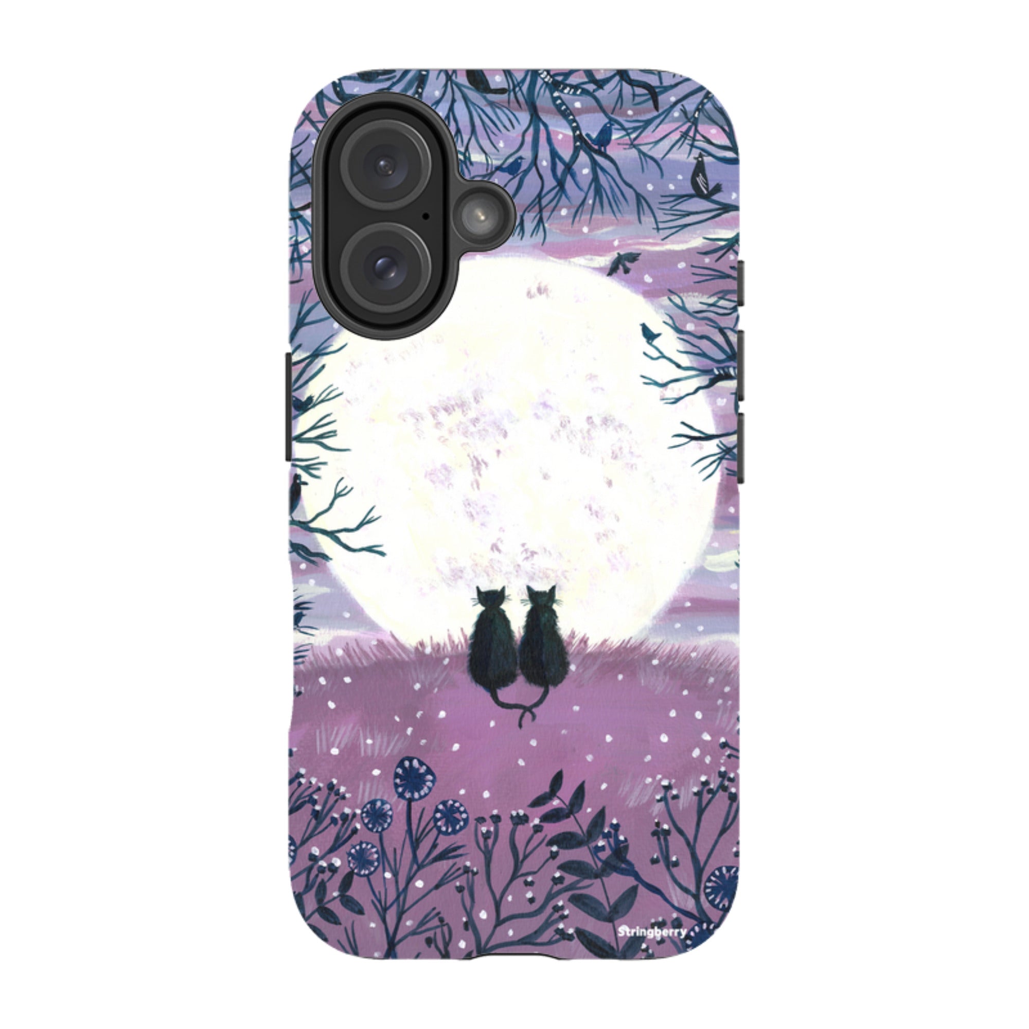 iPhone MagSafe Tough Case - Winter Cats II By Mary Stubberfield