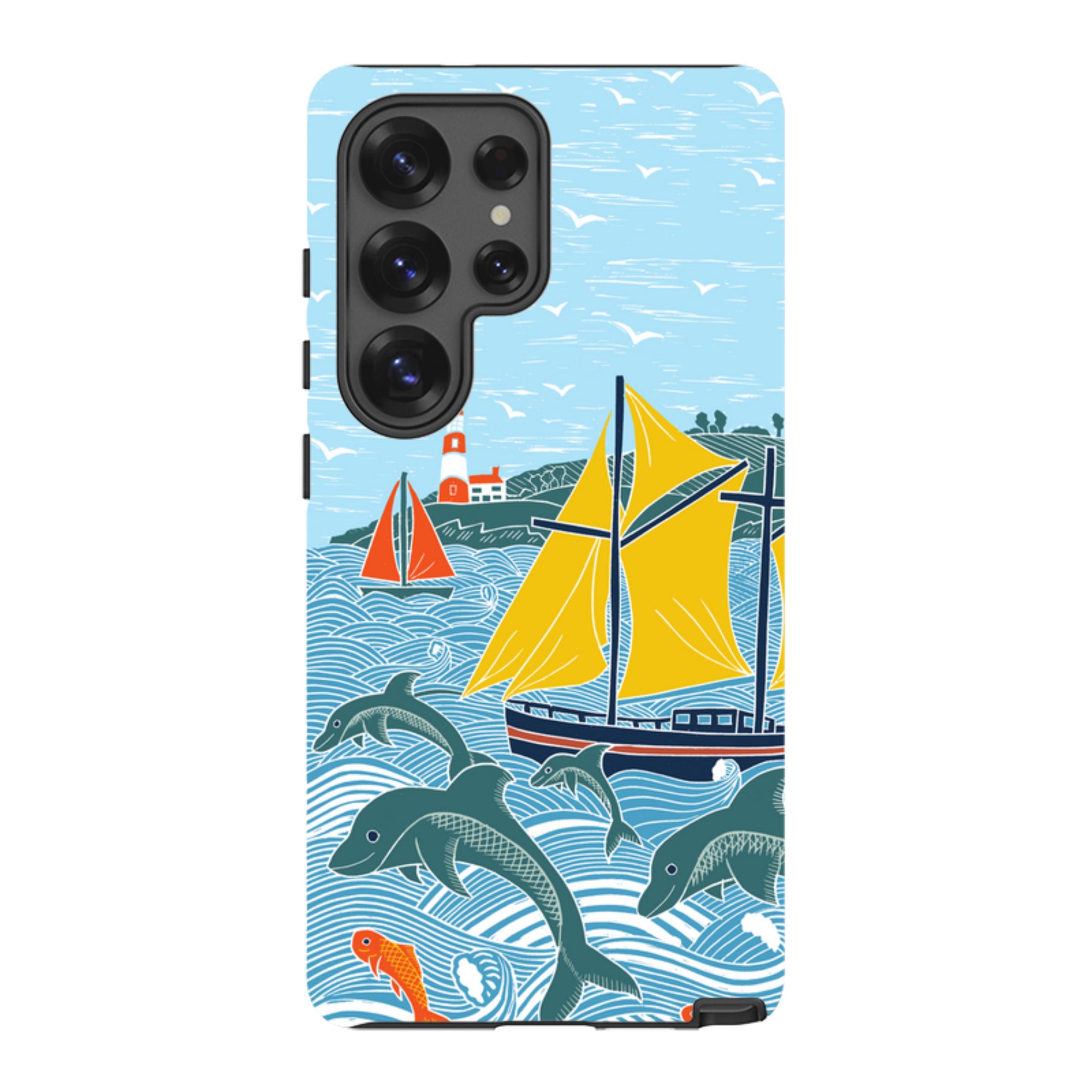 Samsung Tough  Case - Dolphins By Kate heiss