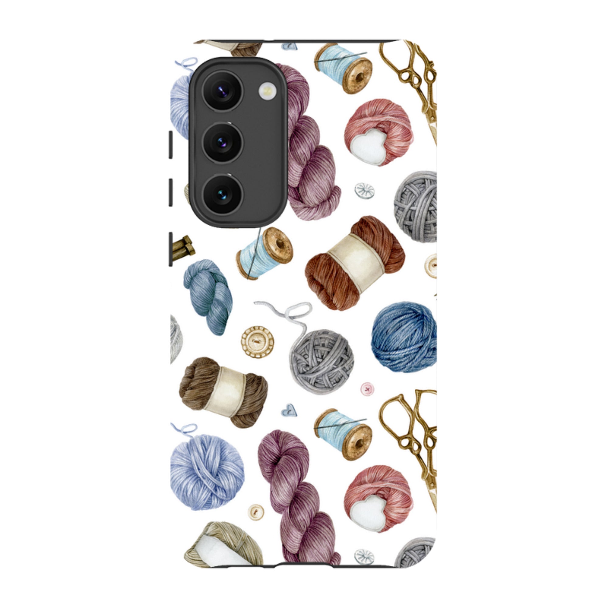 Samsung Tough  Case - Wool Pattern