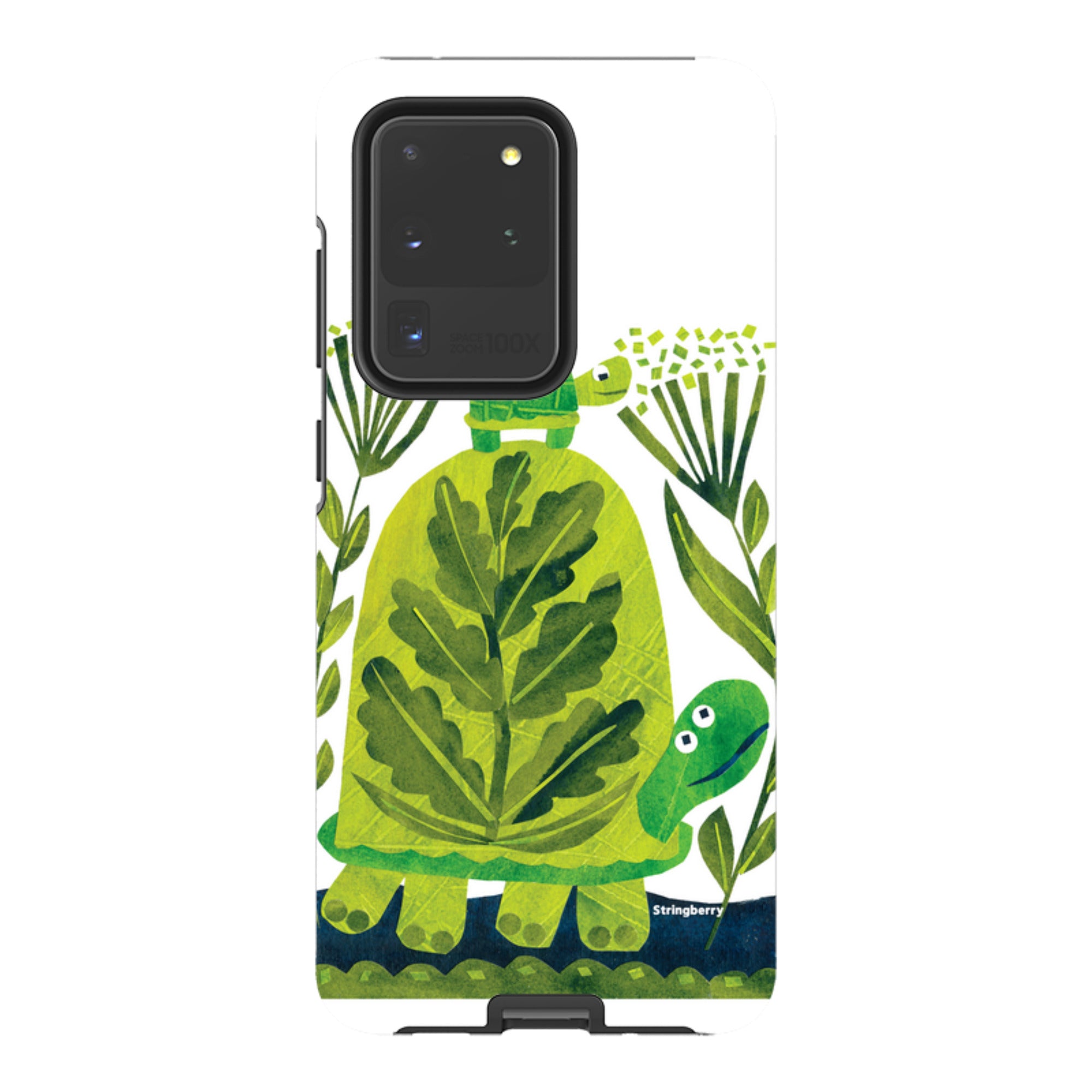 Samsung Tough Case - Folk Tortoise By Tracey English