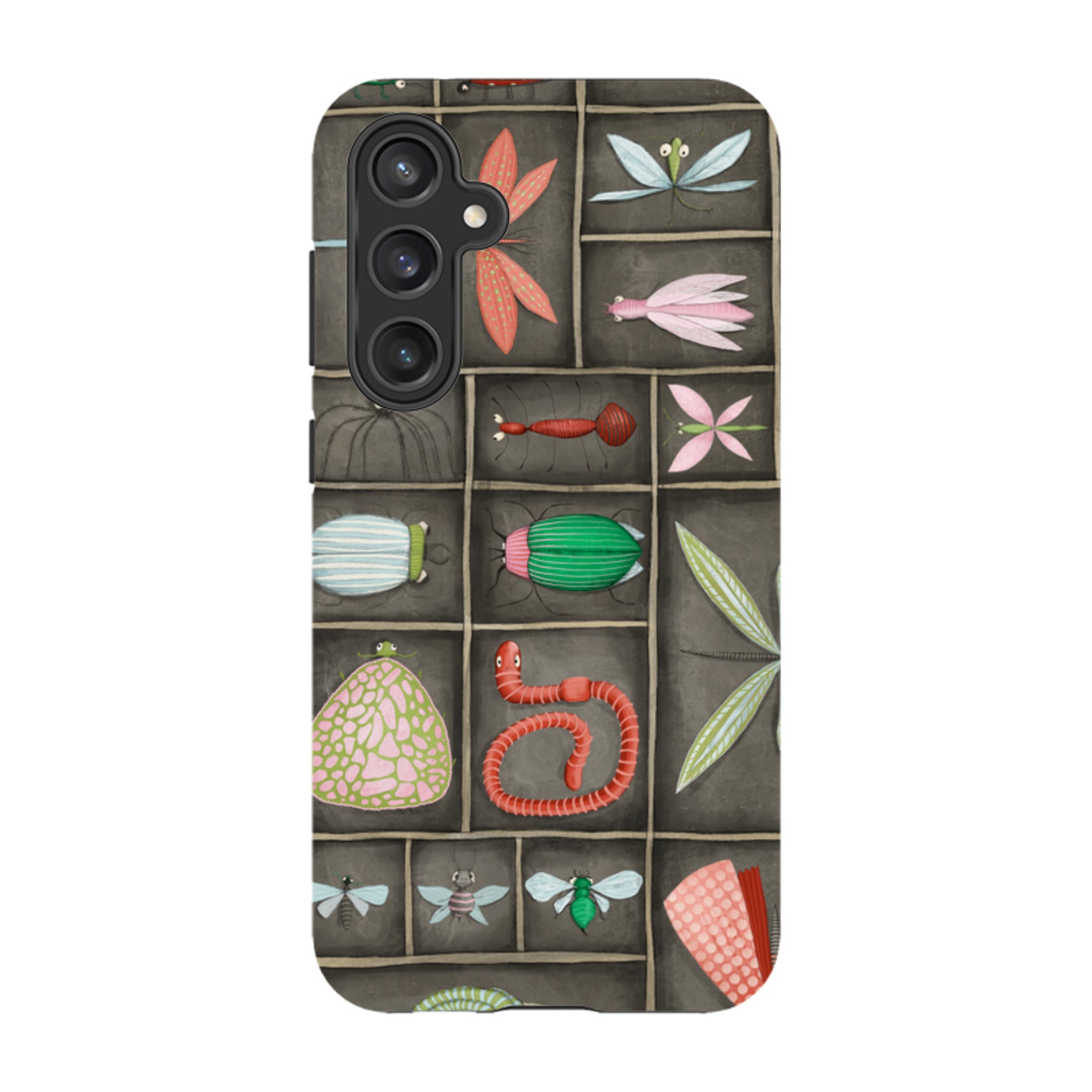 Samsung Tough Case - Cabinet Of Bugs By Maja Lindberg